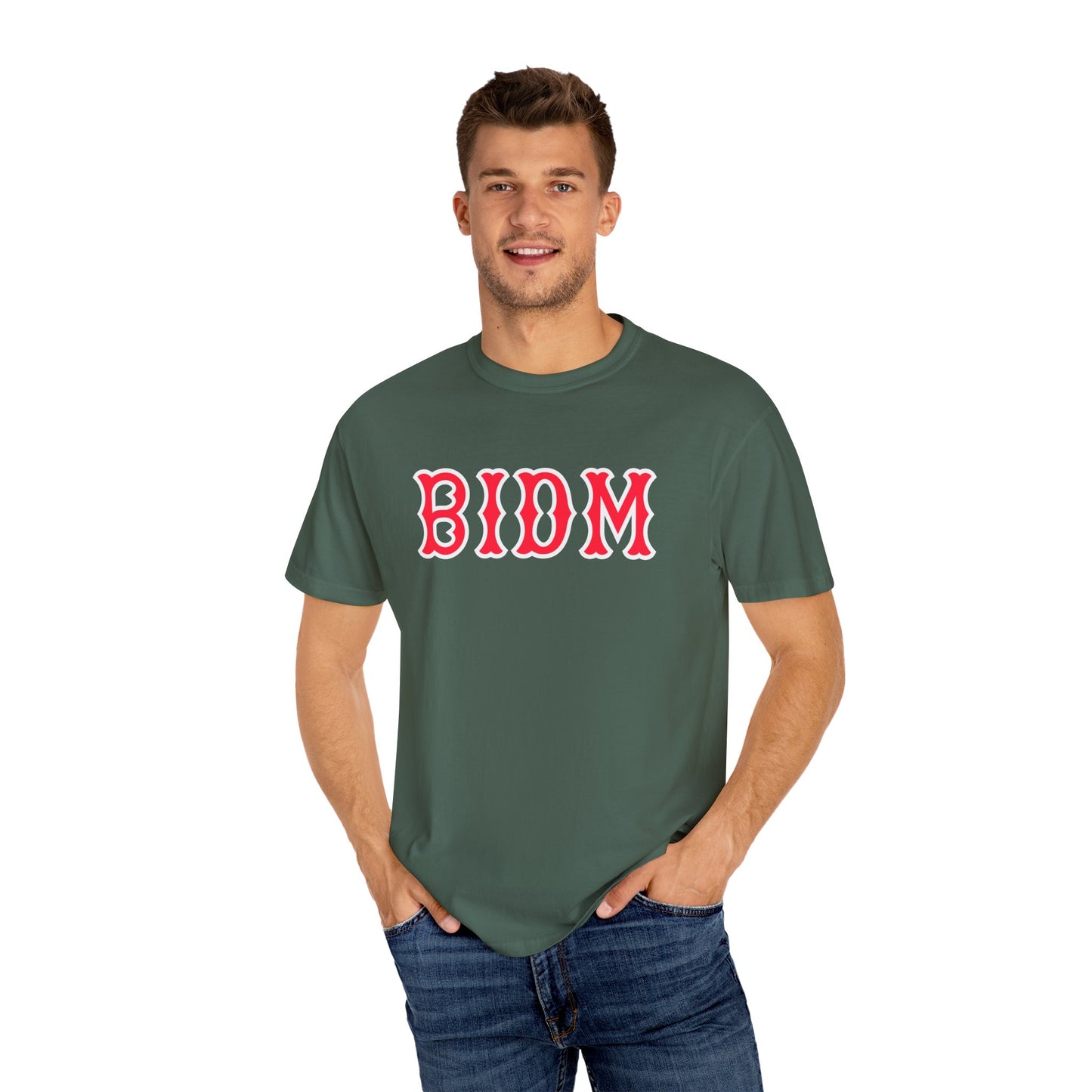 BIDM SOX LETTERS TEE