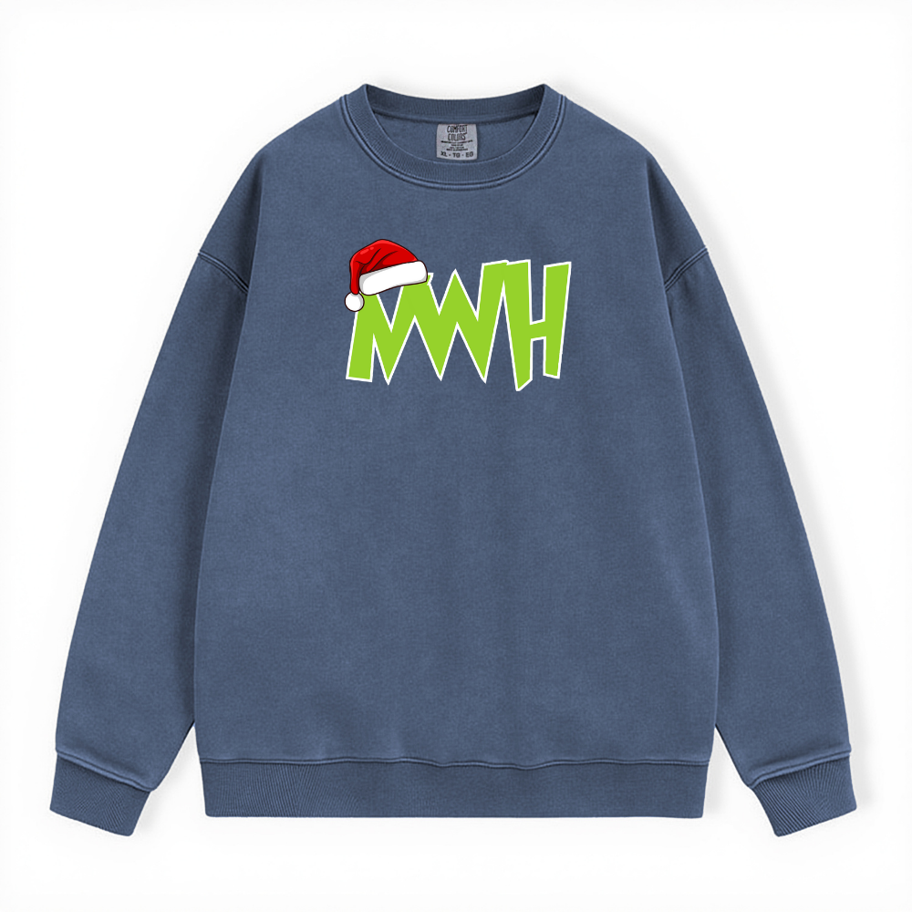 NWH GRINCH COMFORT COLORS CREWNECK