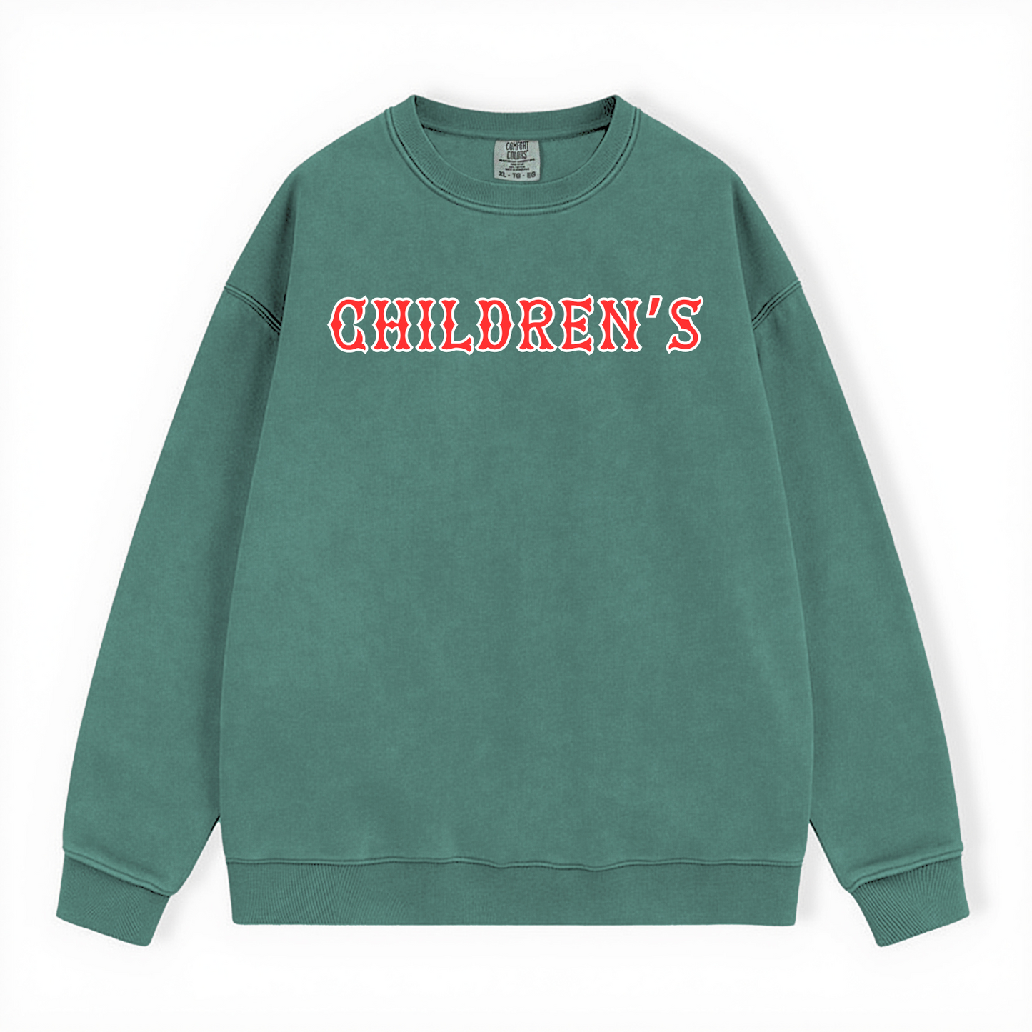 CHILDREN'S SOX LETTERS CREWNECK