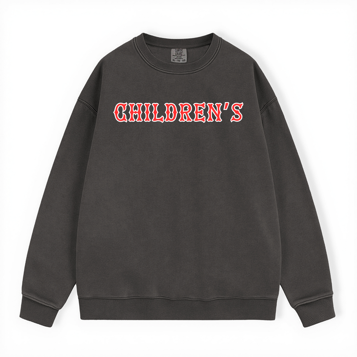 CHILDREN'S SOX LETTERS CREWNECK