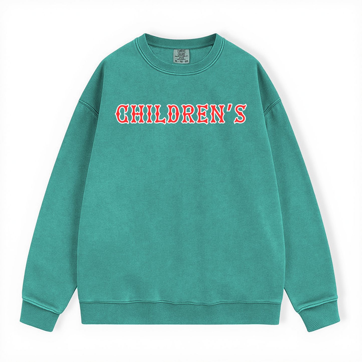 CHILDREN'S SOX LETTERS CREWNECK