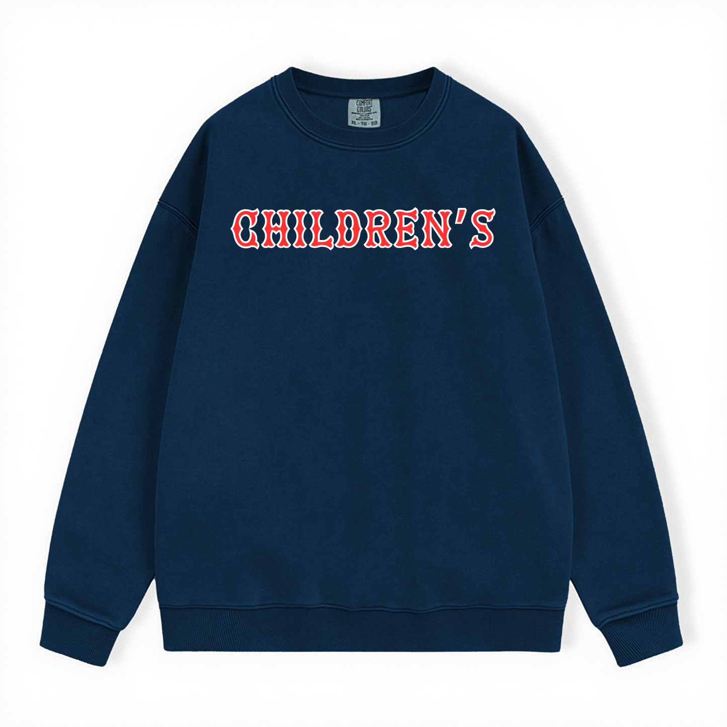 CHILDREN'S SOX LETTERS CREWNECK