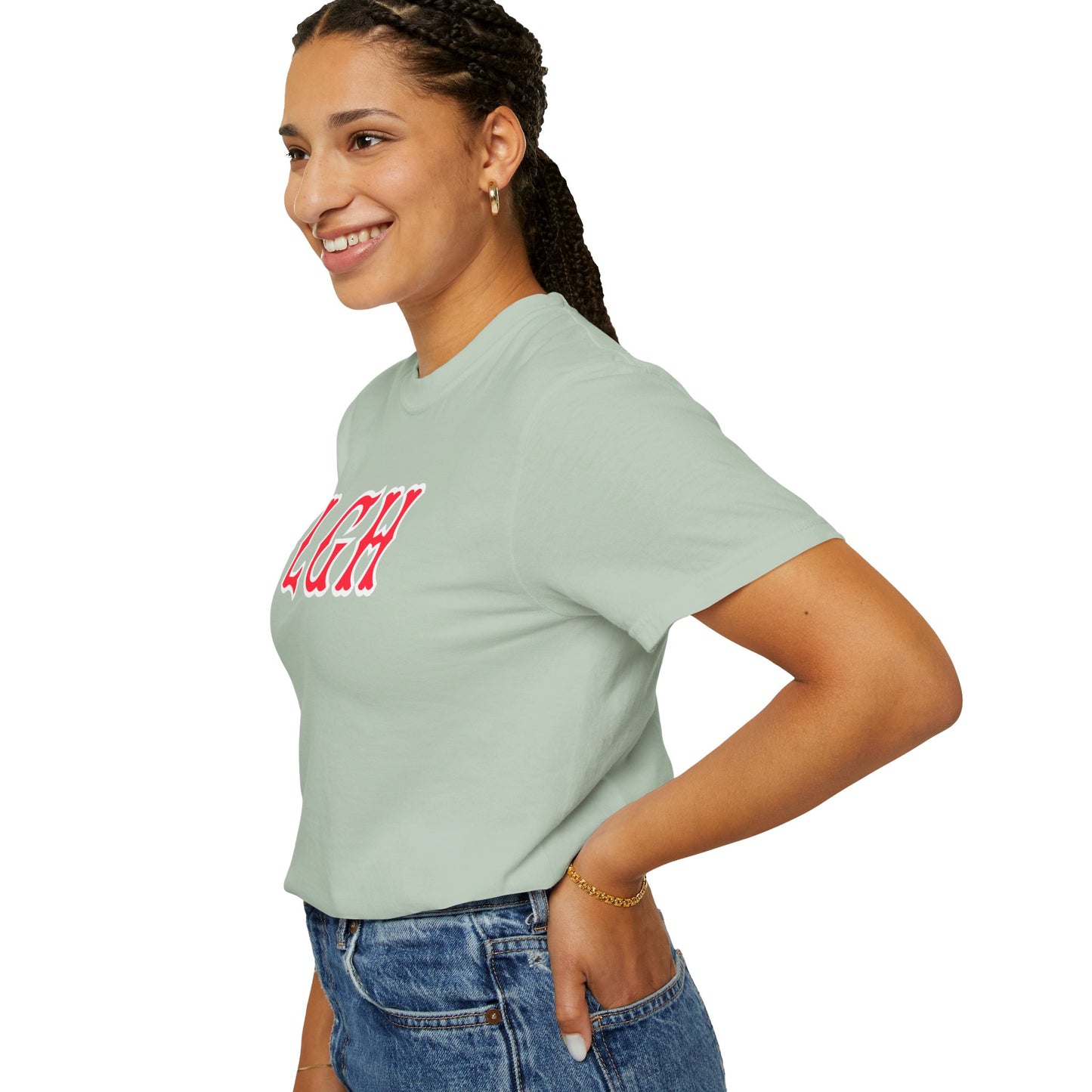 LGH SOX LETTERS TEE