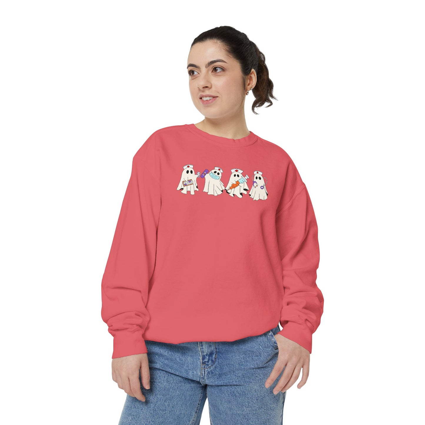 BOO BOO CREW GHOST CREWNECK