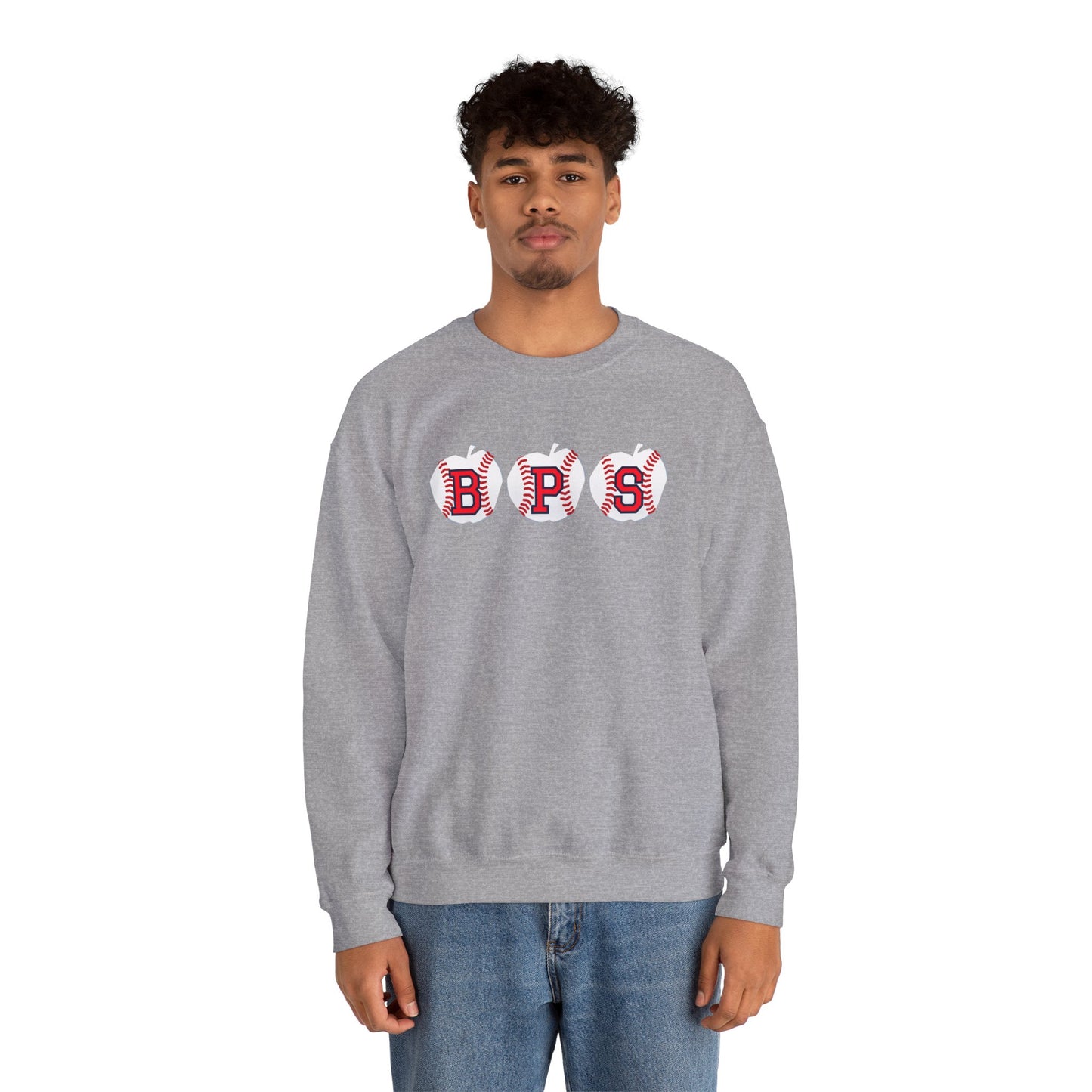 BPS APPLE GILDAN CREWNECK