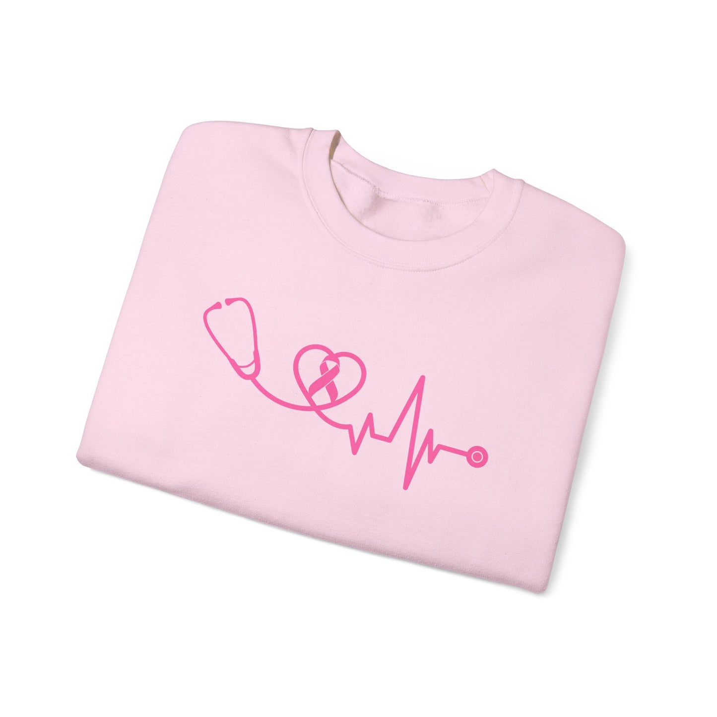 BREAST CANCER AWARENESS GILDAN CREWNECK