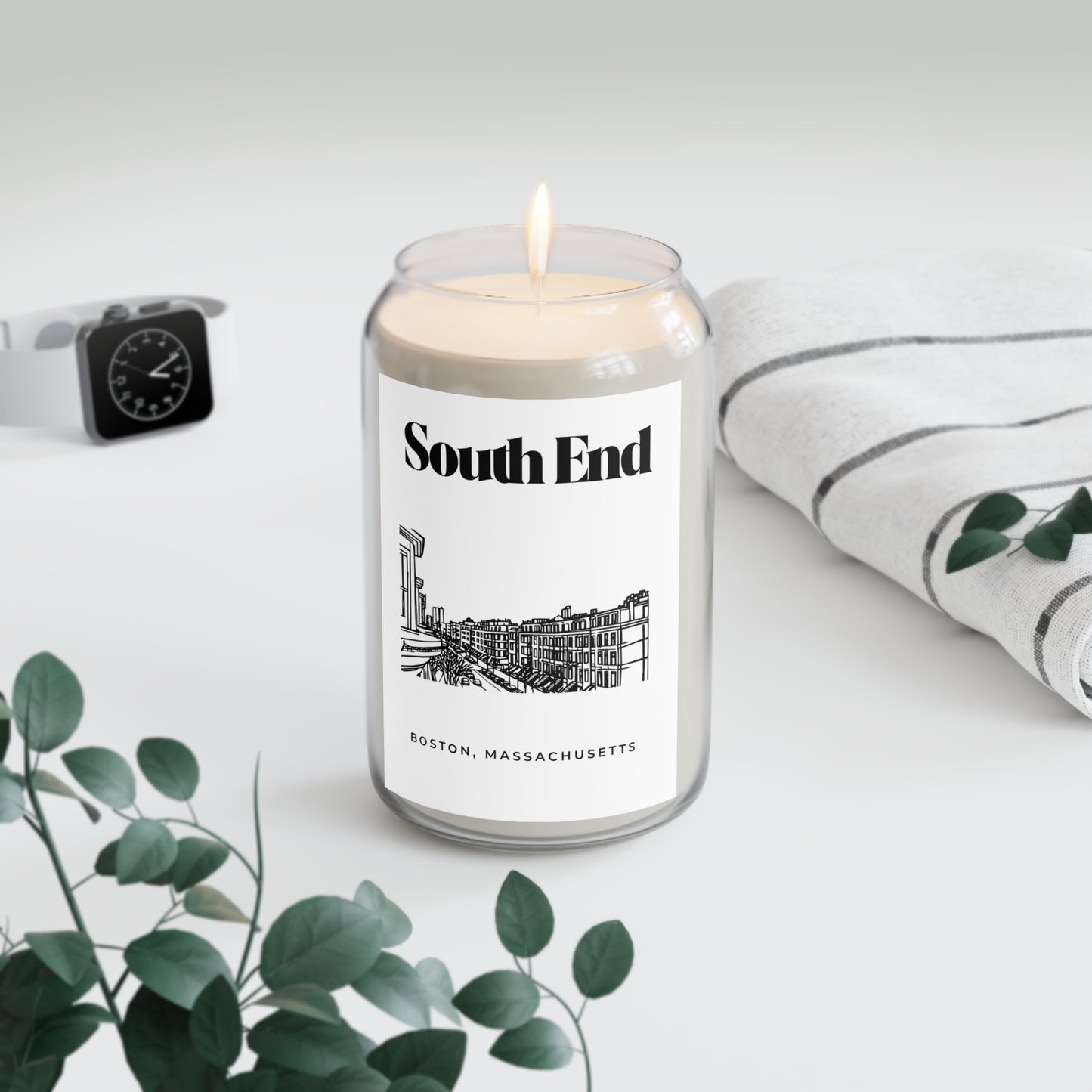 South End #2 Scented Soy Candle