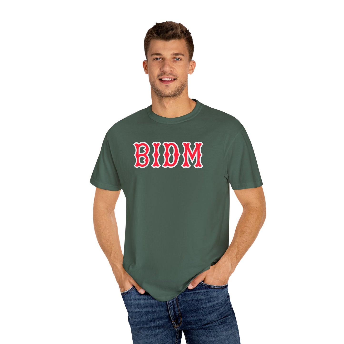 BIDM SOX LETTERS TEE