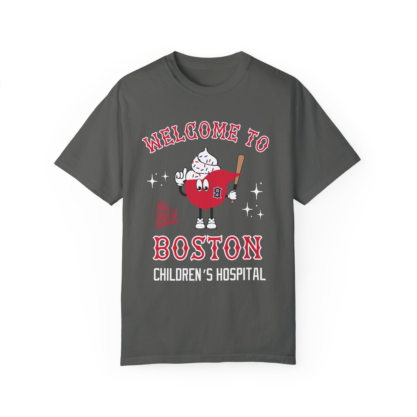BCH #1 PEDIATRICS BASEBALL TEE