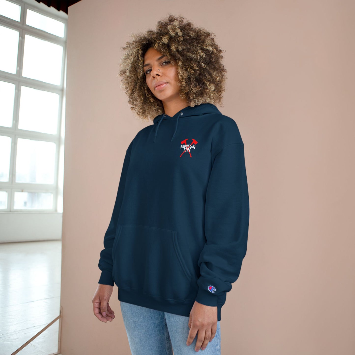 BROOKLINE FIRE CHAMPION HOODIE