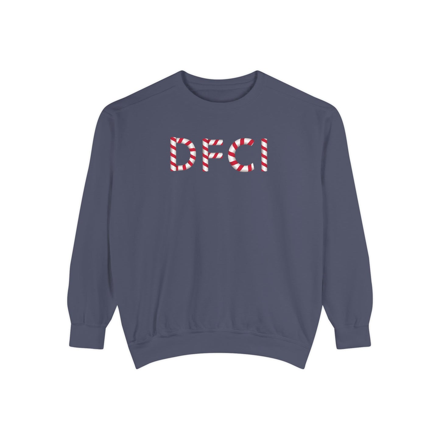 DFCI CANDY CANE CREWNECK