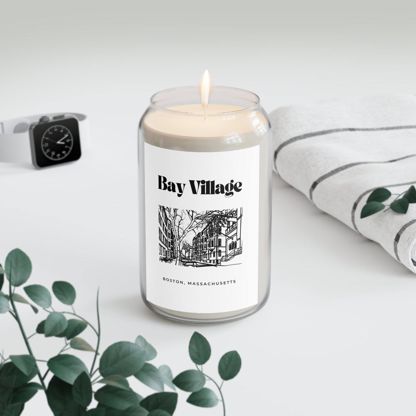 Bay Village Neighborhood Scented Soy Candle