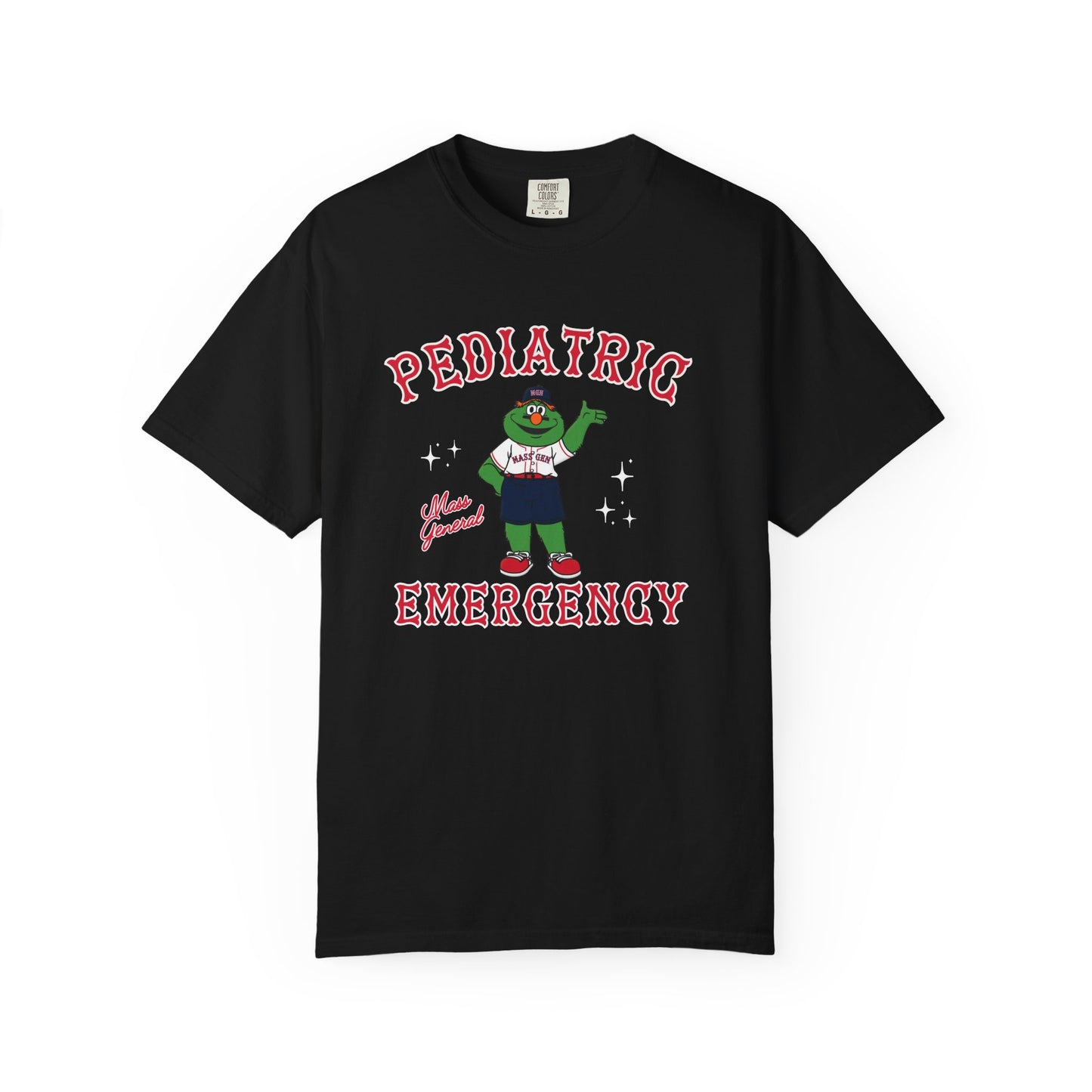 MGH PEDIATRIC EMERGENCY GREEN MONSTER T-SHIRT