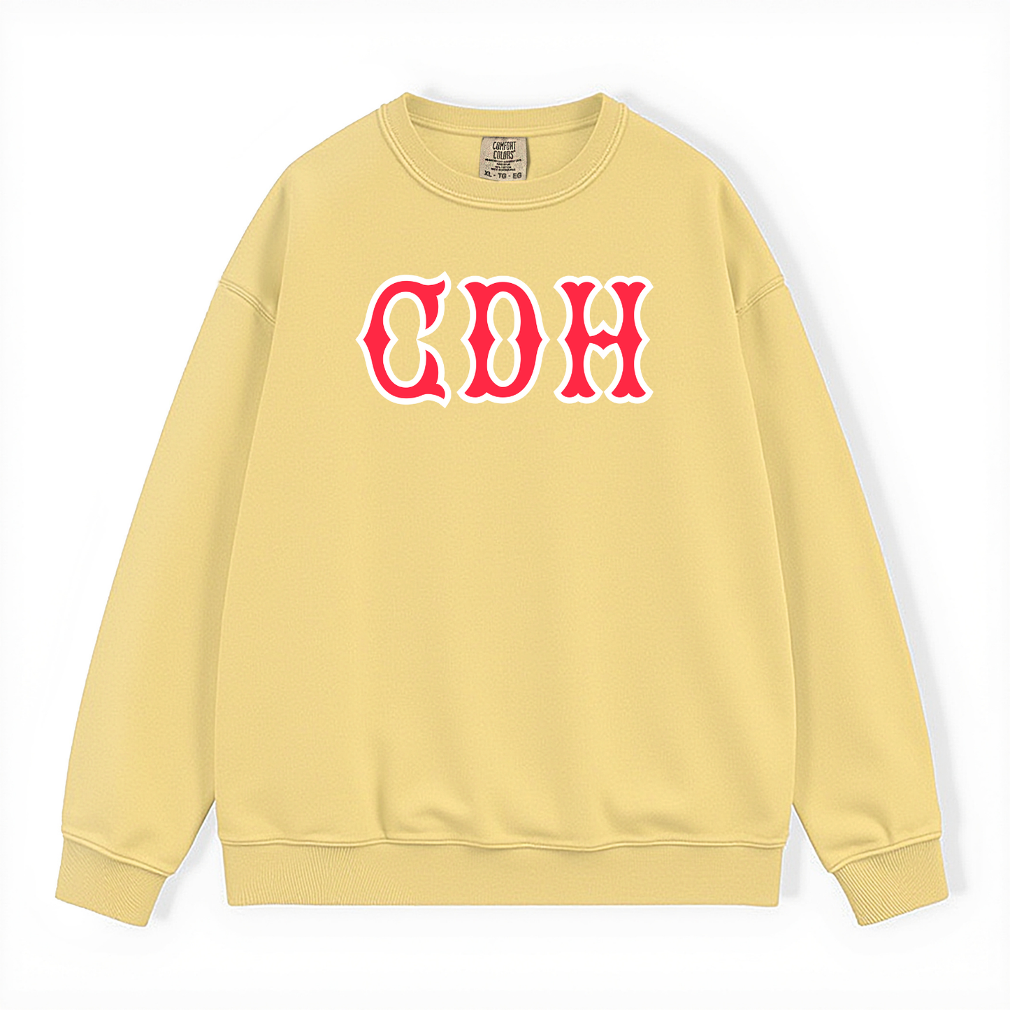 CDH SOX LETTERS CREWNECK