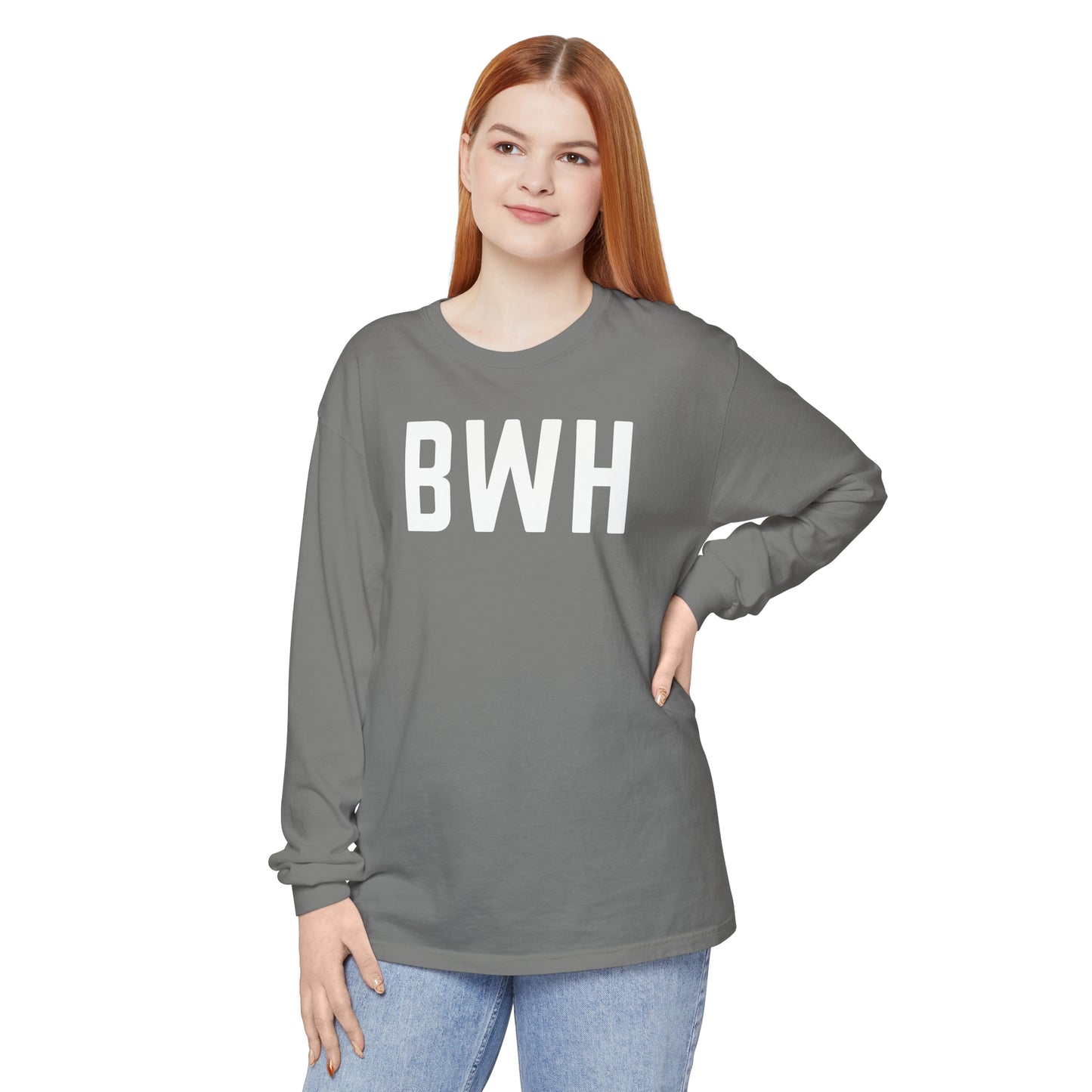 Unisex Garment-dyed Long Sleeve T-Shirt