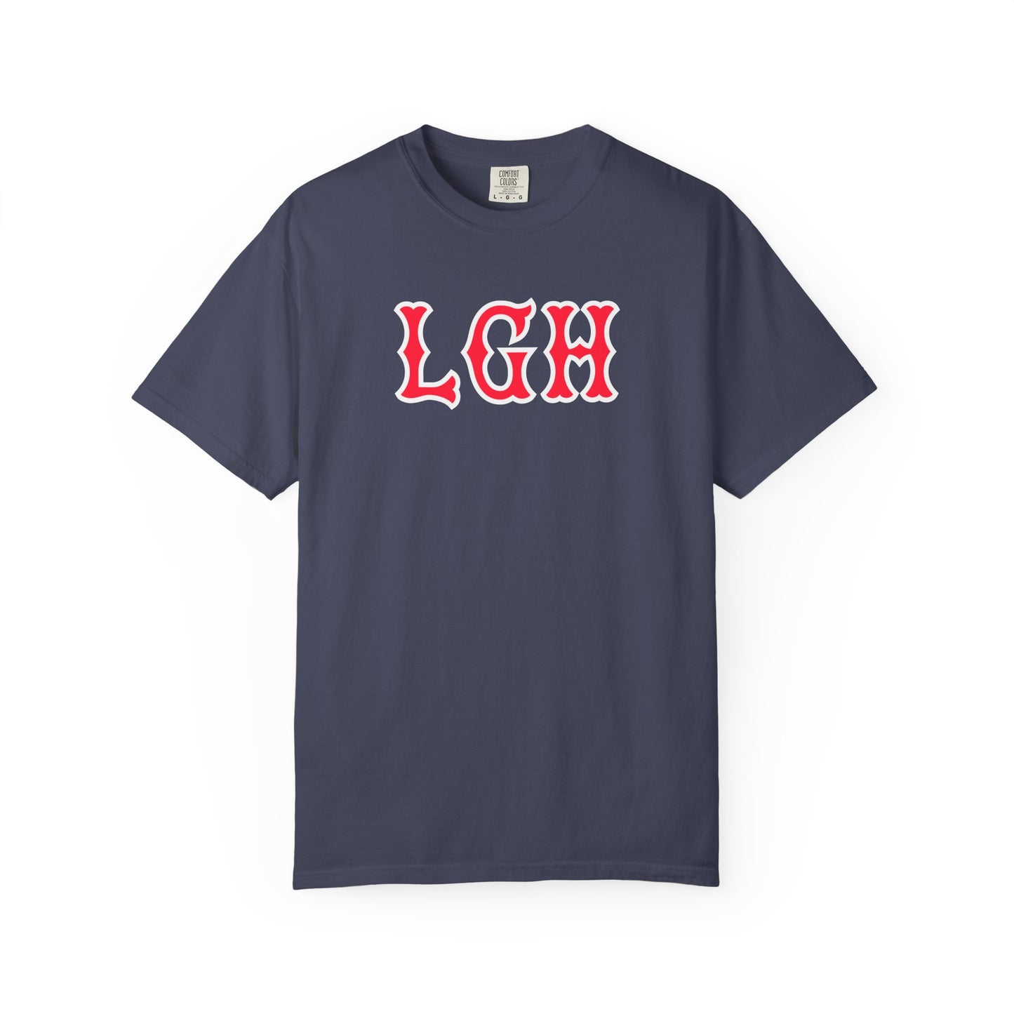 LGH SOX LETTERS TEE