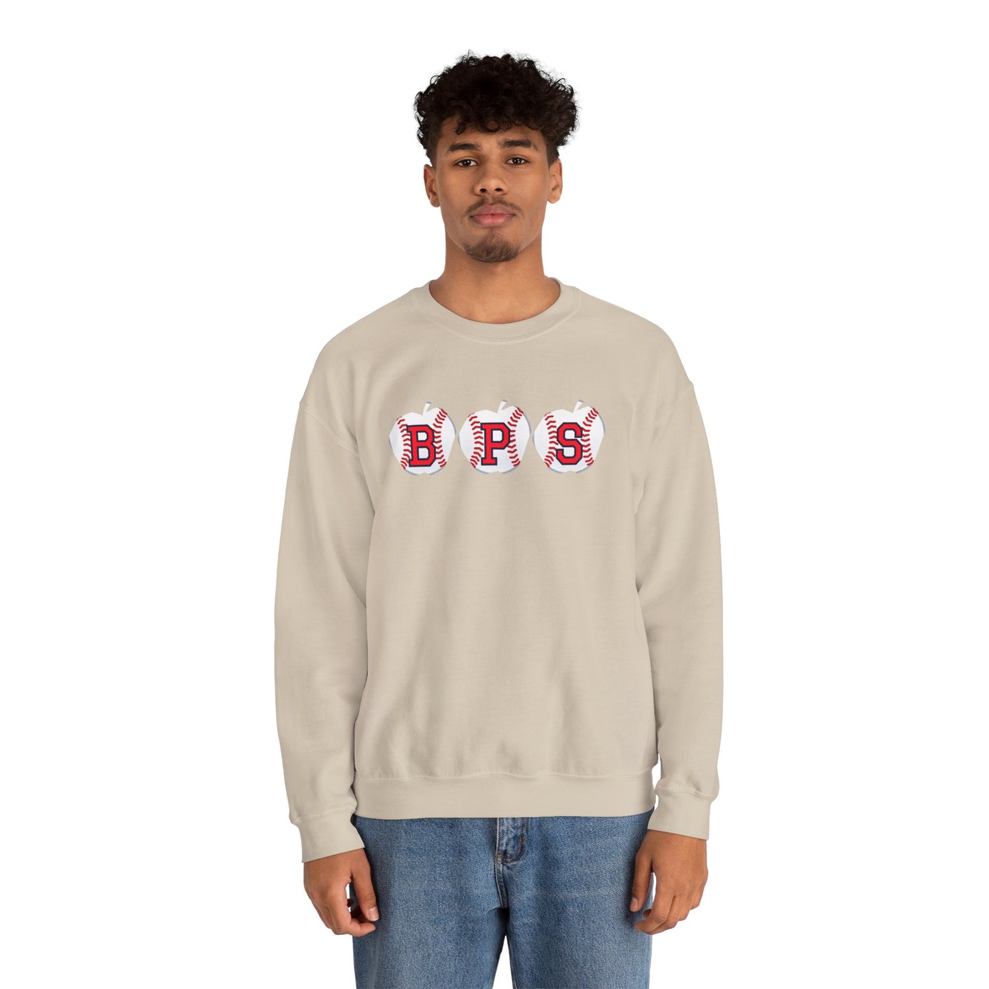 BPS APPLE GILDAN CREWNECK