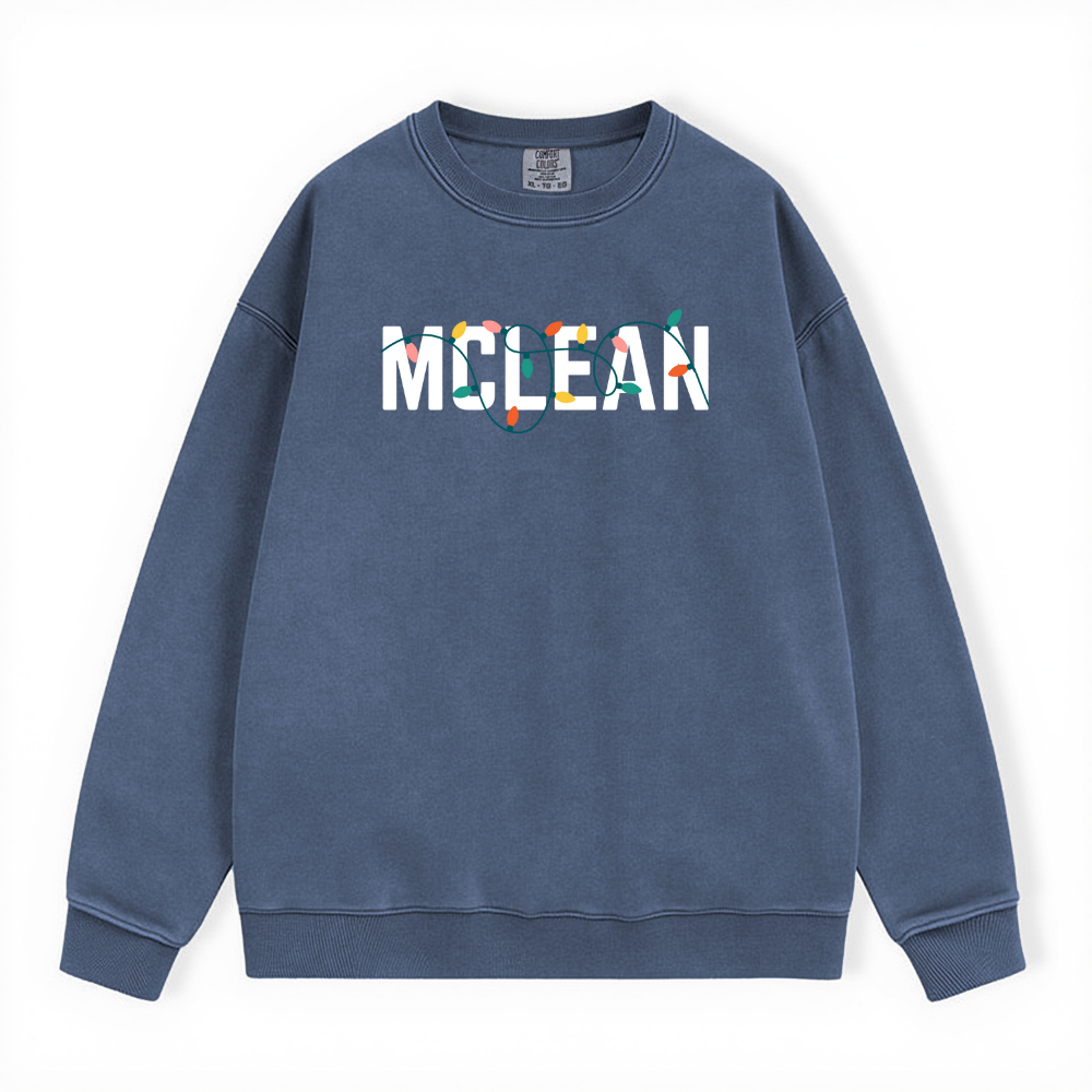 MCLEAN ALL STAFF HOLIDAY CREWNECK