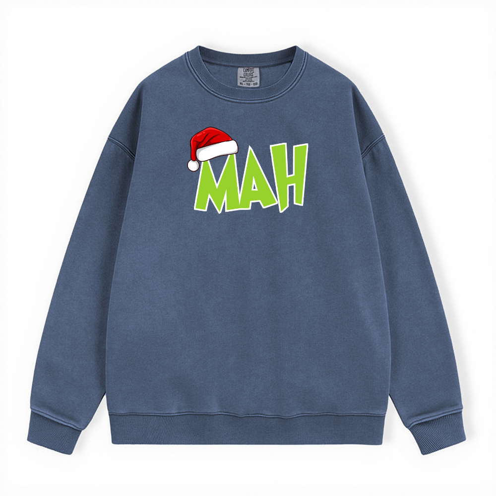 MAH GRINCH COMFORT COLORS CREWNECK