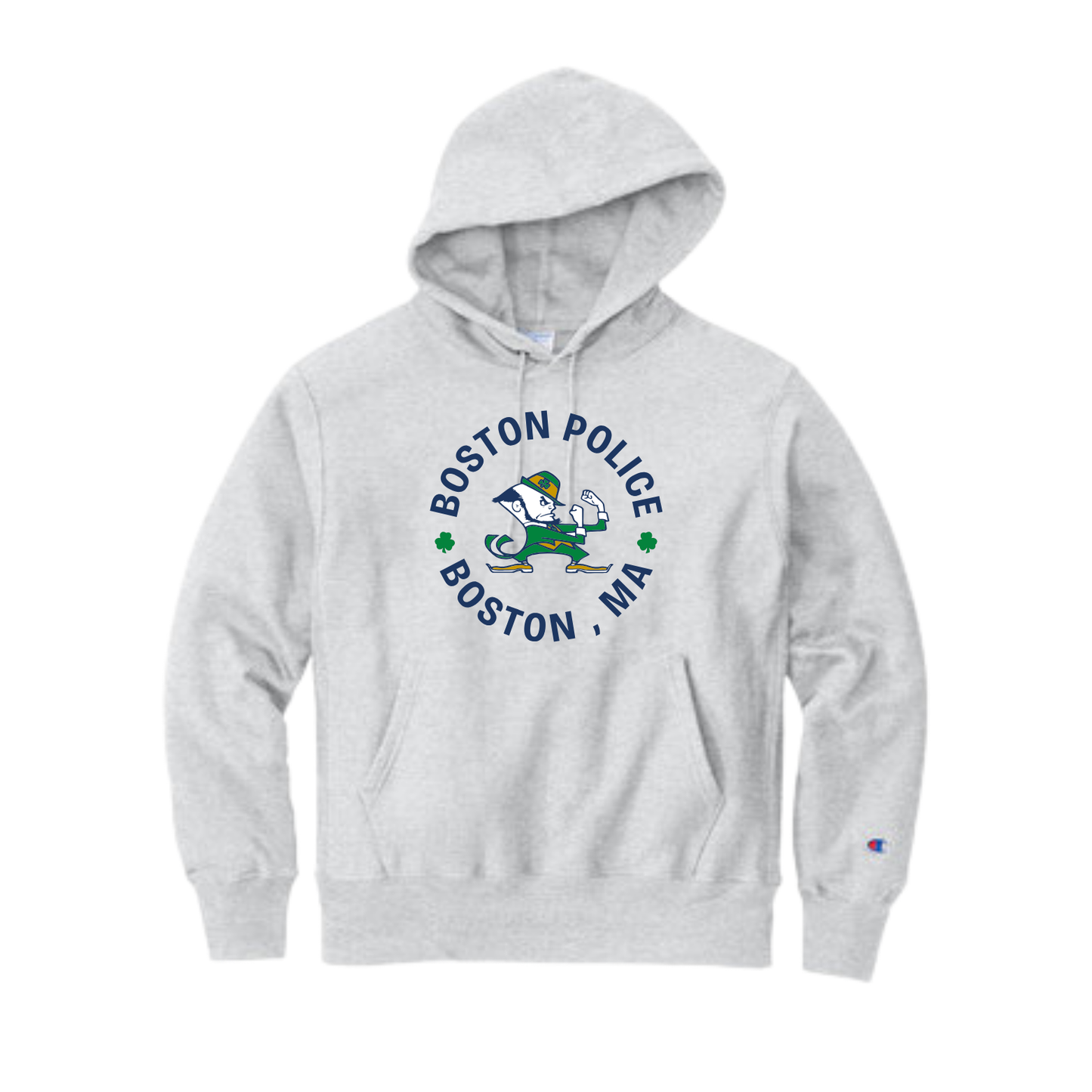 BPD FRONT ONLY FIGHTING IRISH HOODIE