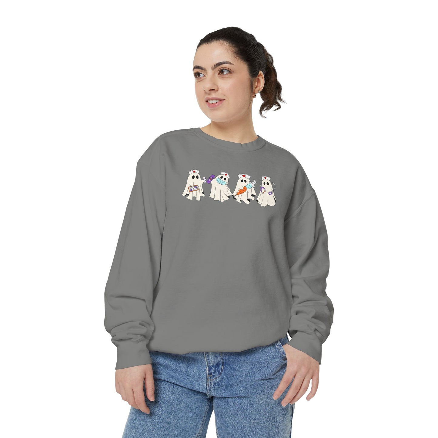 BOO BOO CREW GHOST CREWNECK