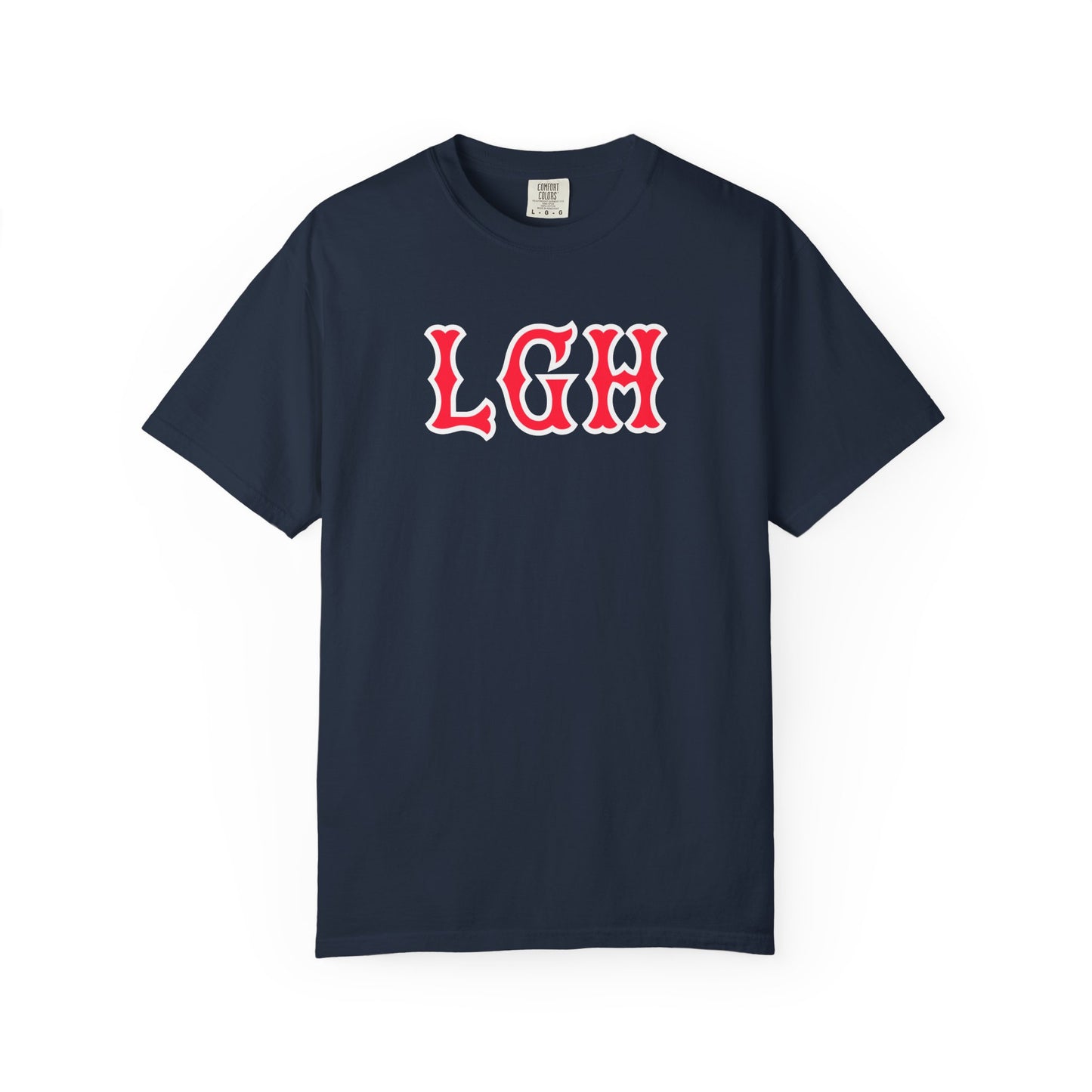 LGH SOX LETTERS TEE