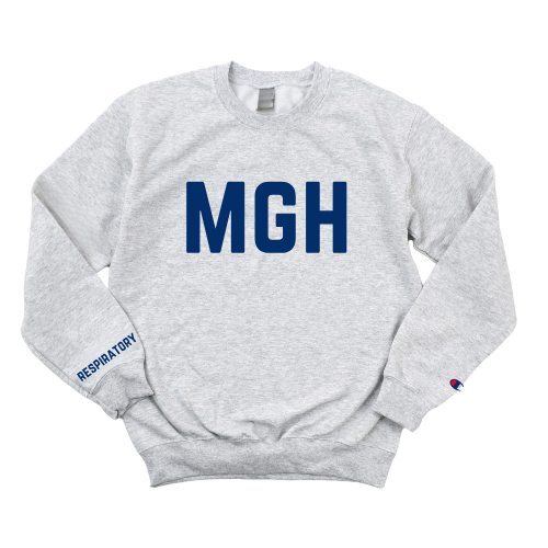NAVY MGH RT RESPIRATORY CREWNECK
