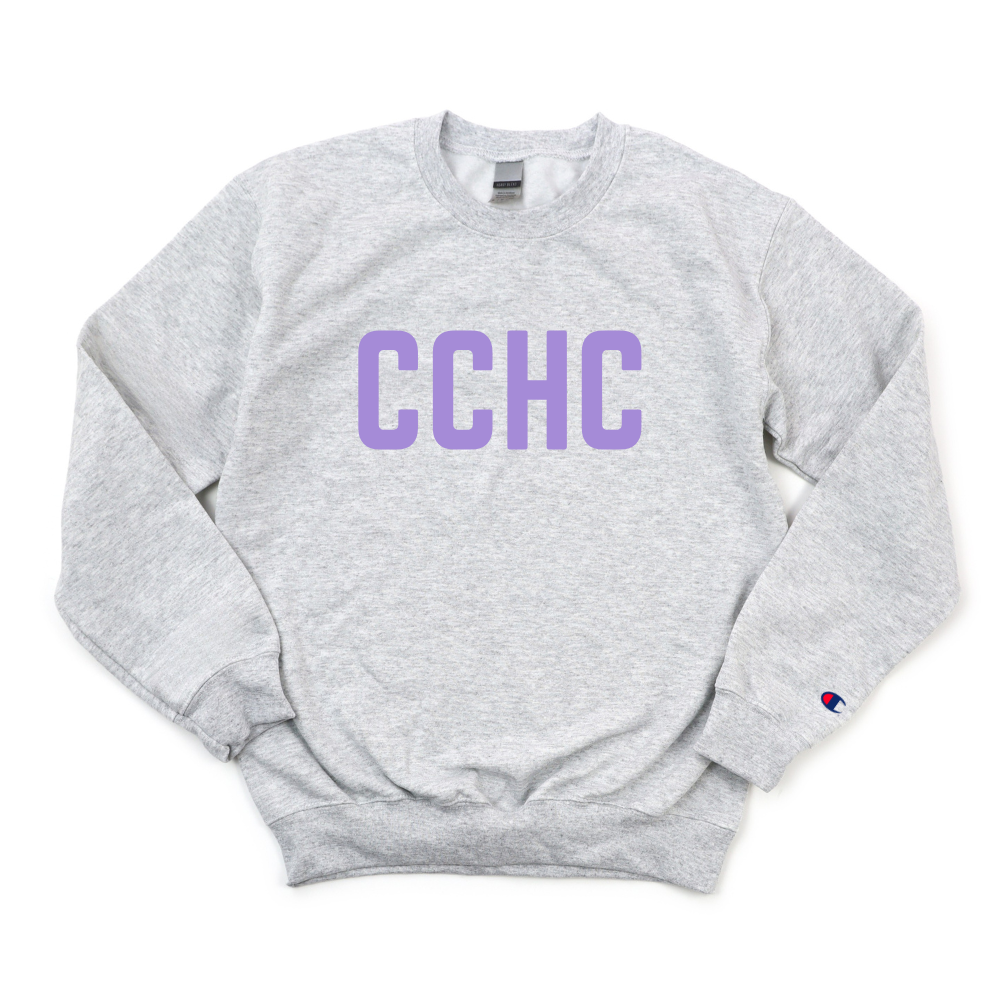 LILAC CCHC CHAMPION CREWNECK