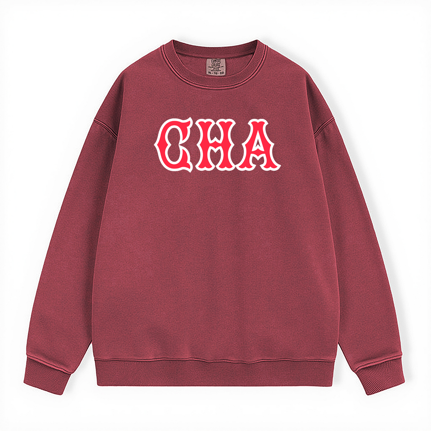 CHA SOX LETTERS CREWNECK