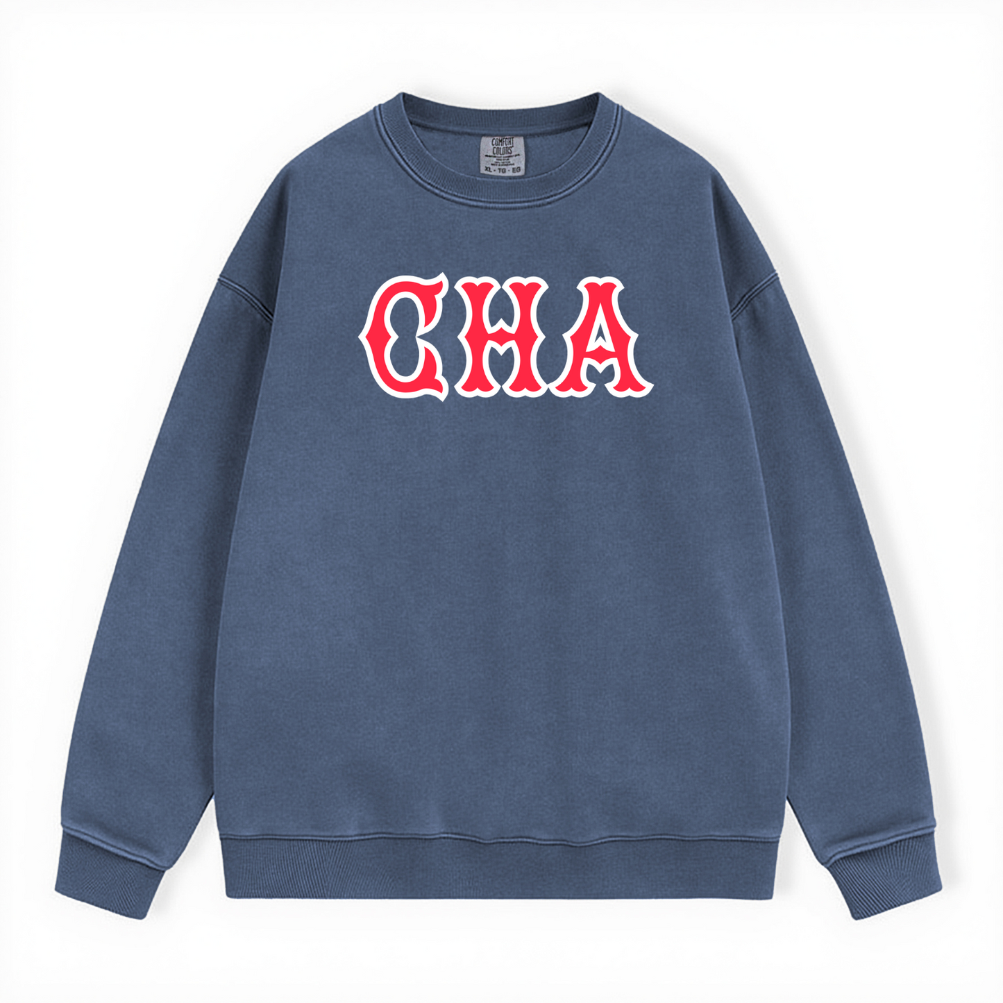 CHA SOX LETTERS CREWNECK