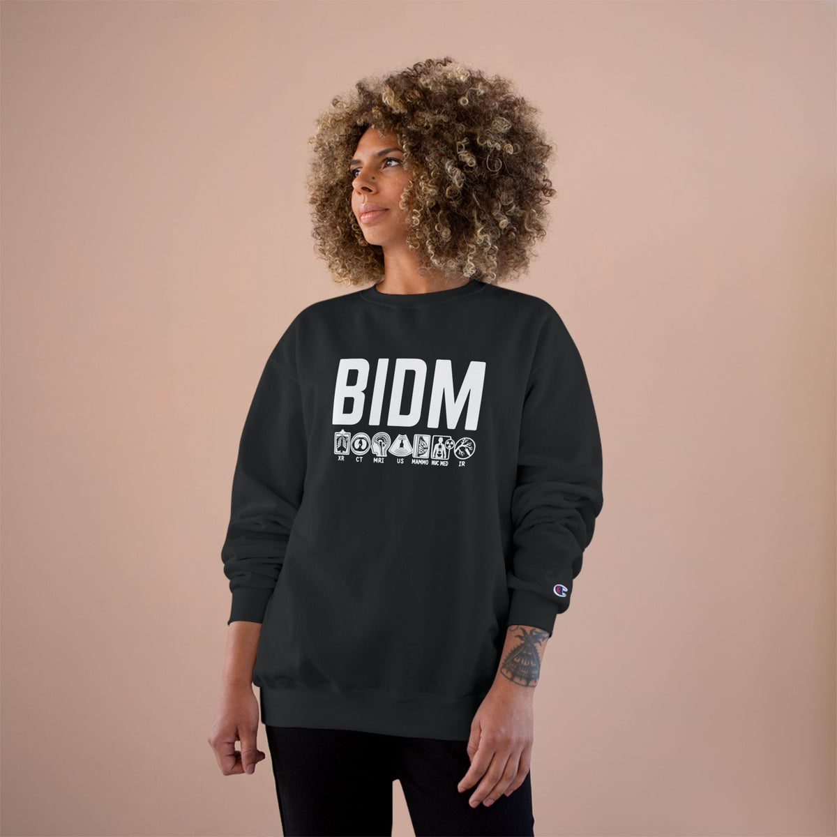BIDM RAD TECH WEEK CHAMPION CREWNECK