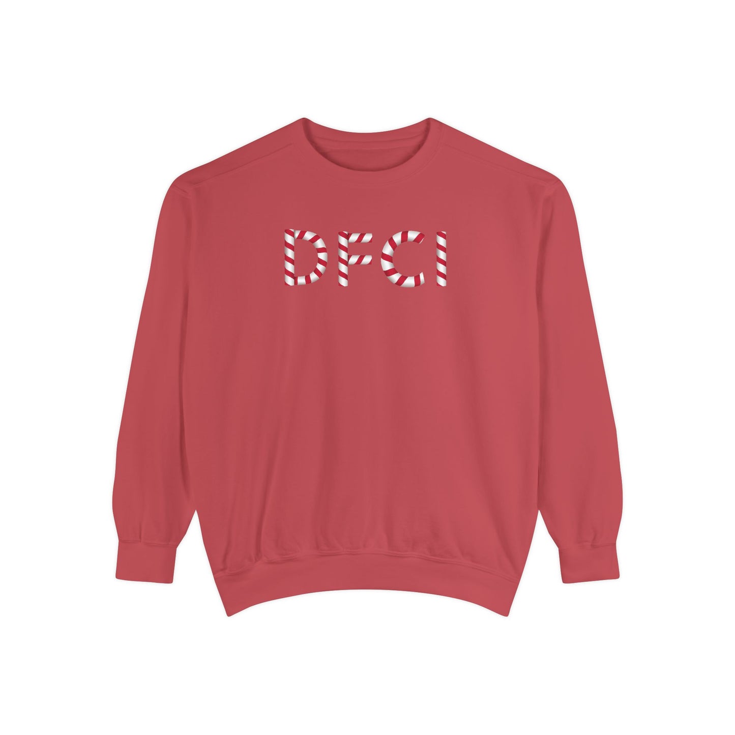 DFCI CANDY CANE CREWNECK