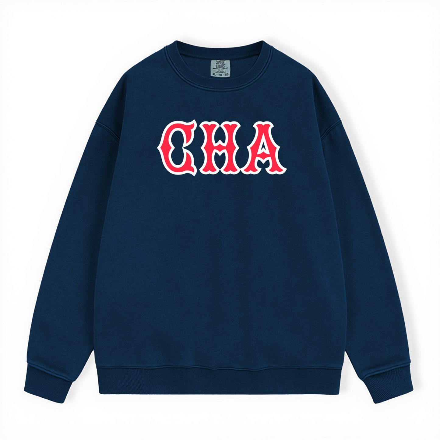 CHA SOX LETTERS CREWNECK