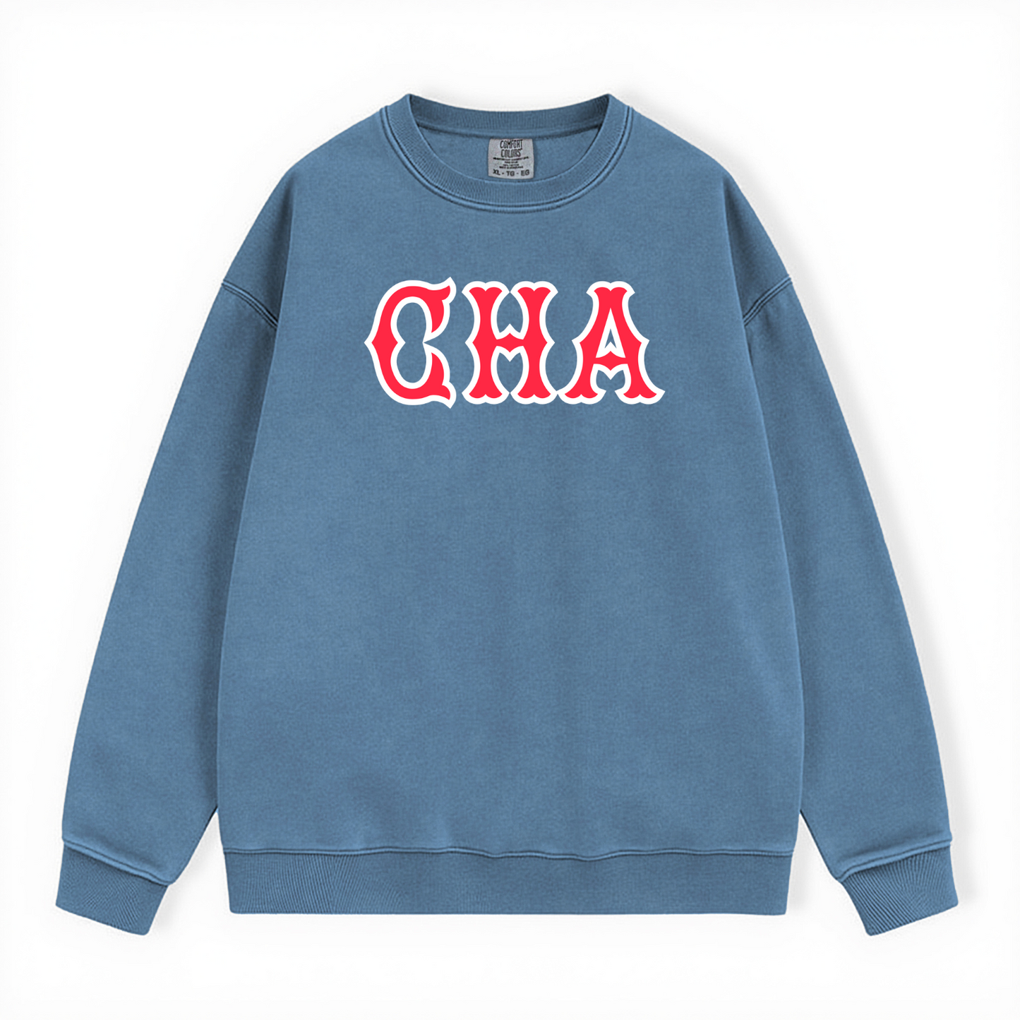 CHA SOX LETTERS CREWNECK