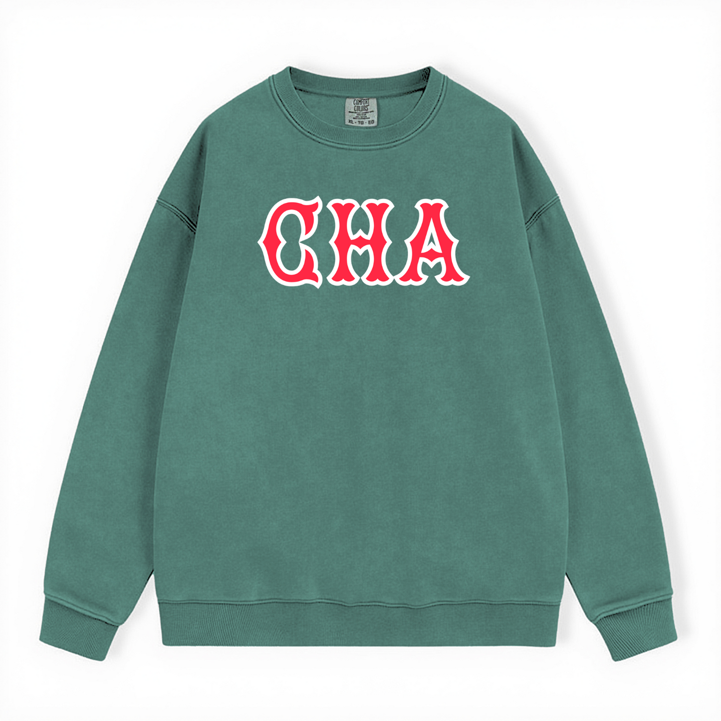 CHA SOX LETTERS CREWNECK