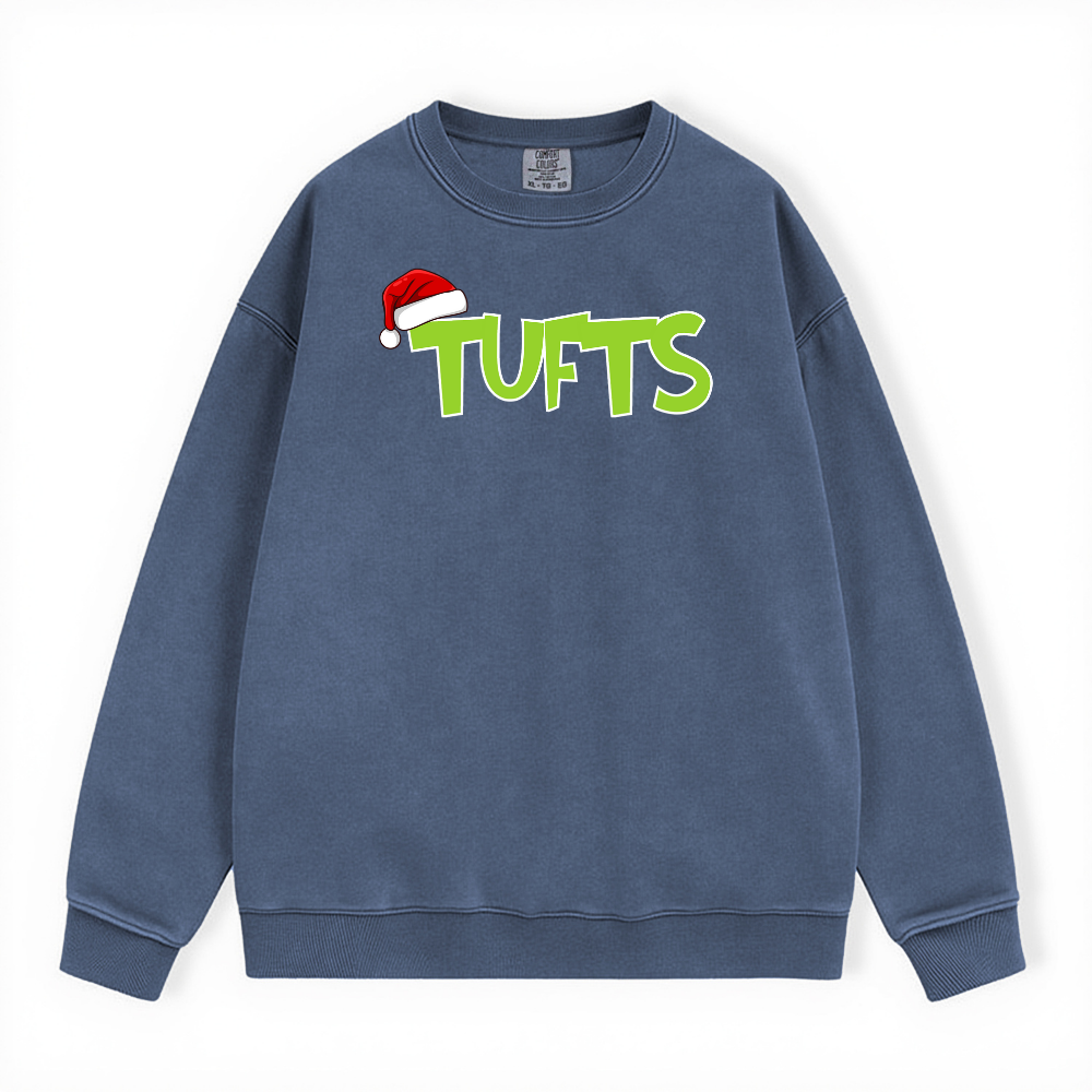 TUFTS GRINCH COMFORT COLORS CREWNECK - CLEARANCE