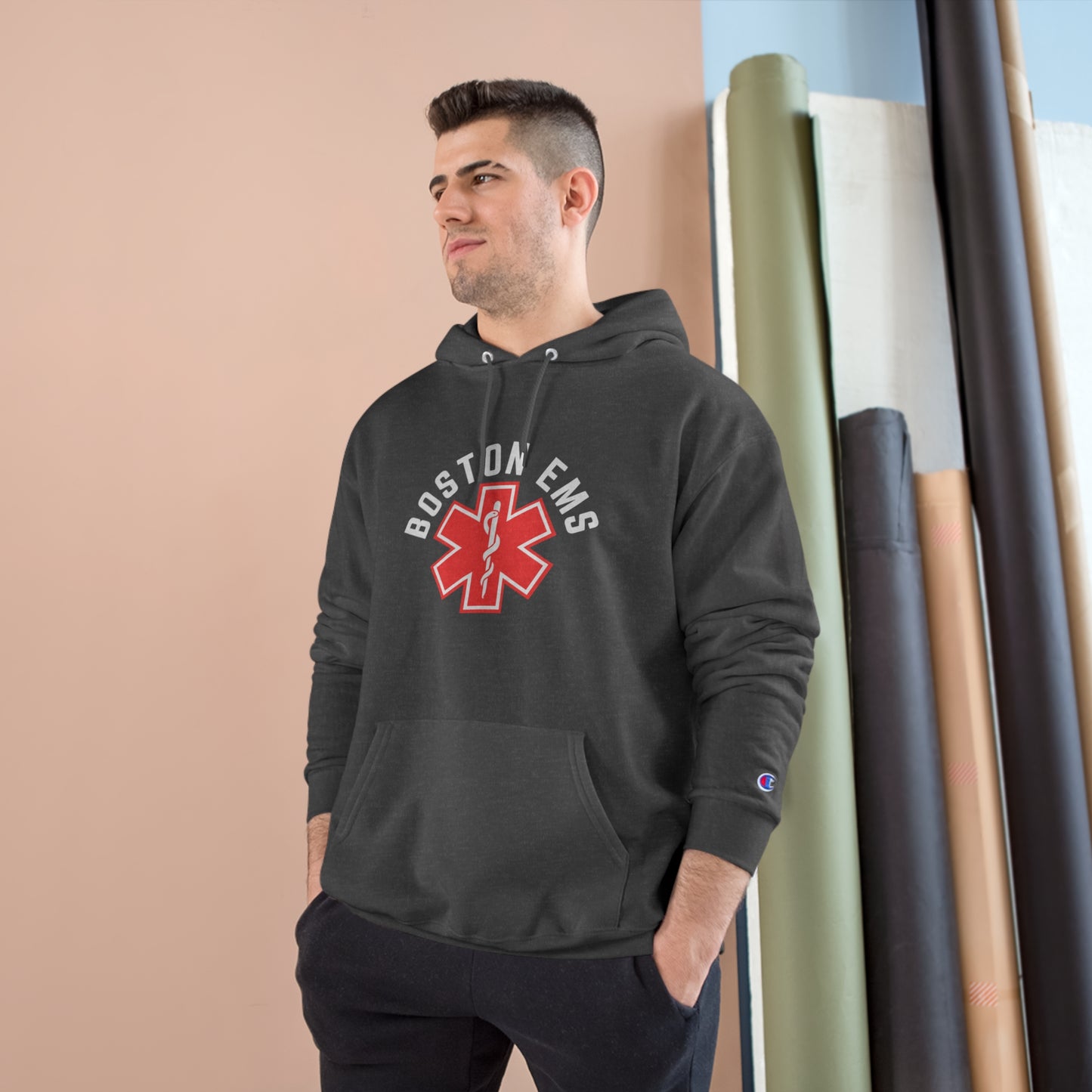 BOSTON EMS CHAMPION HOODIE
