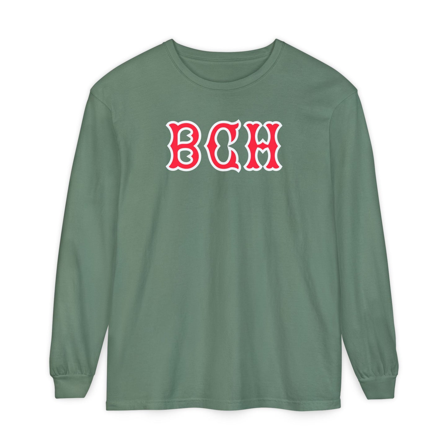 BCH SOX LETTERS LONG SLEEVE