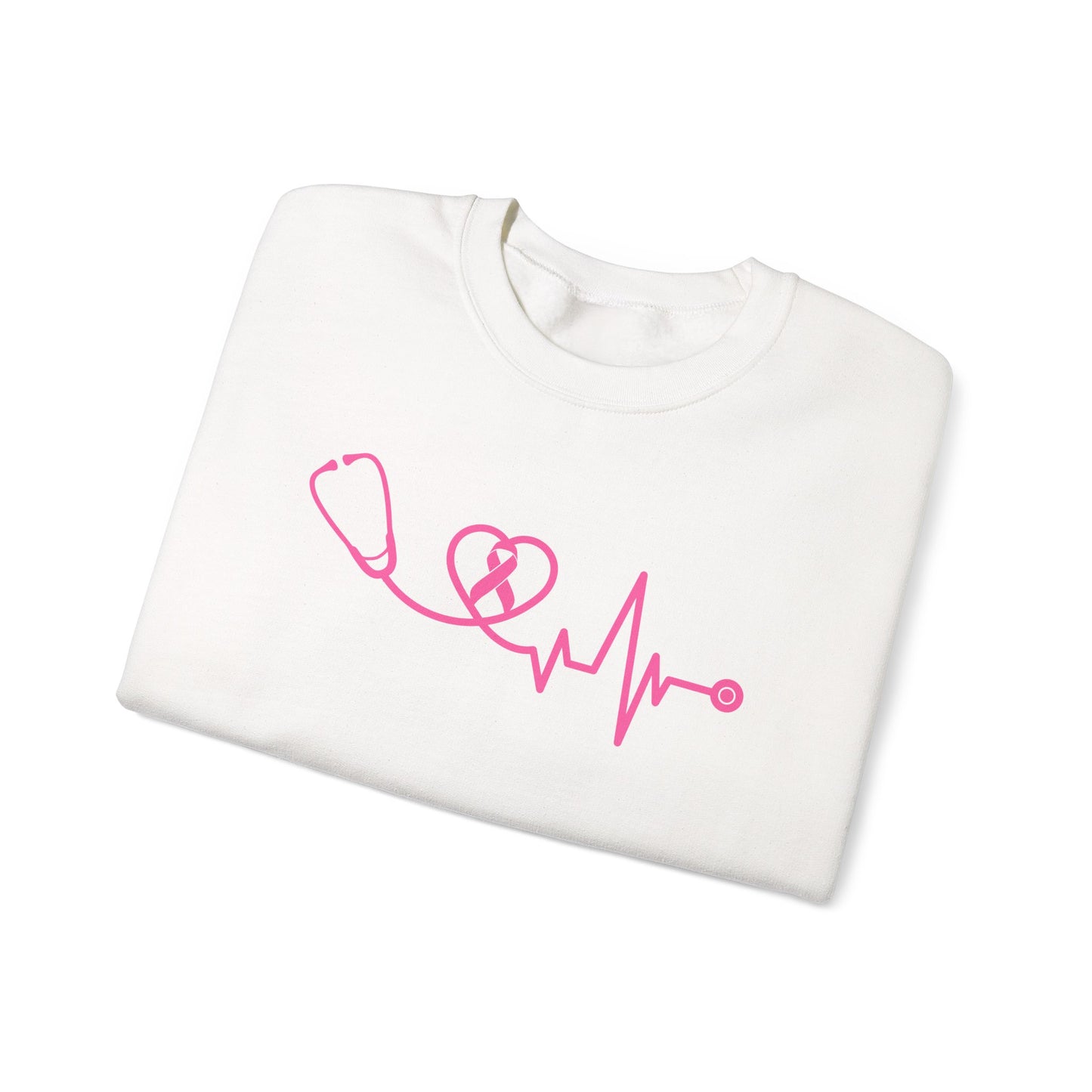 BREAST CANCER AWARENESS GILDAN CREWNECK