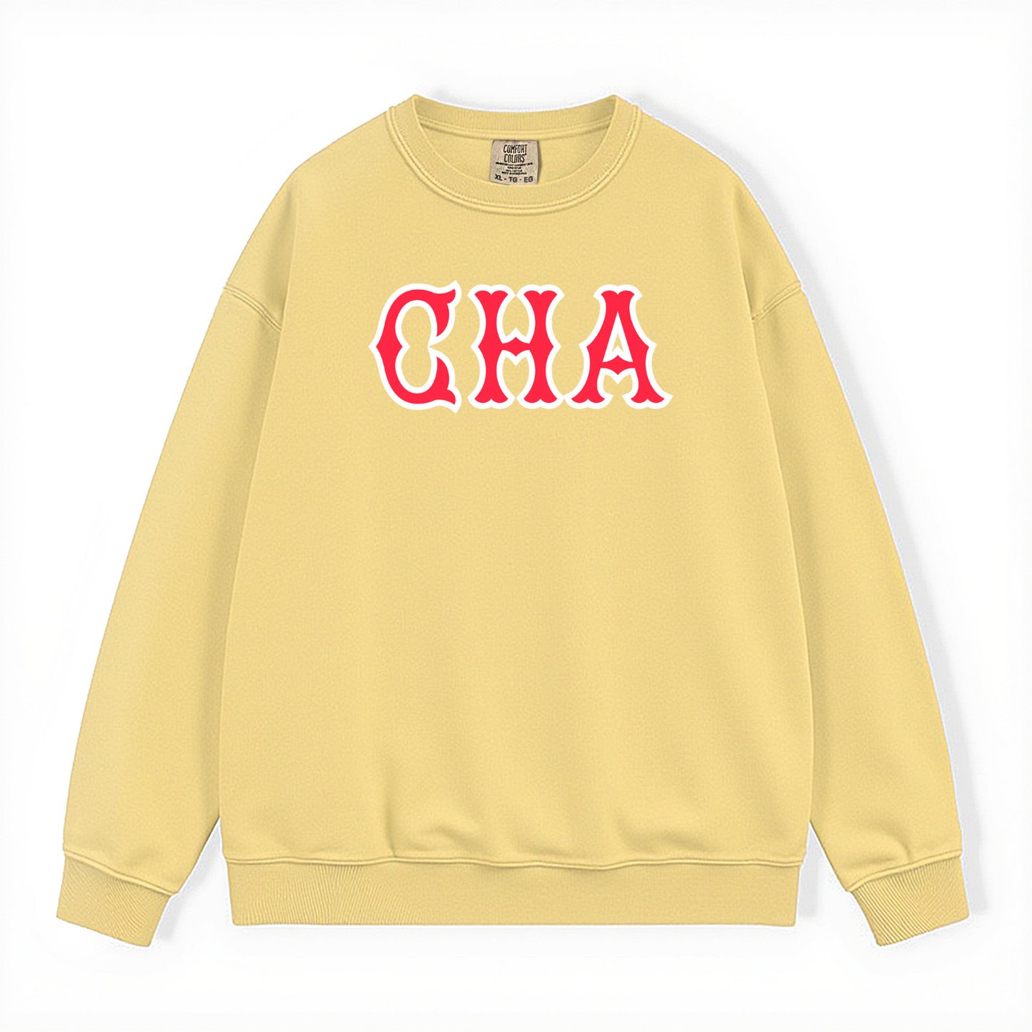 CHA SOX LETTERS CREWNECK