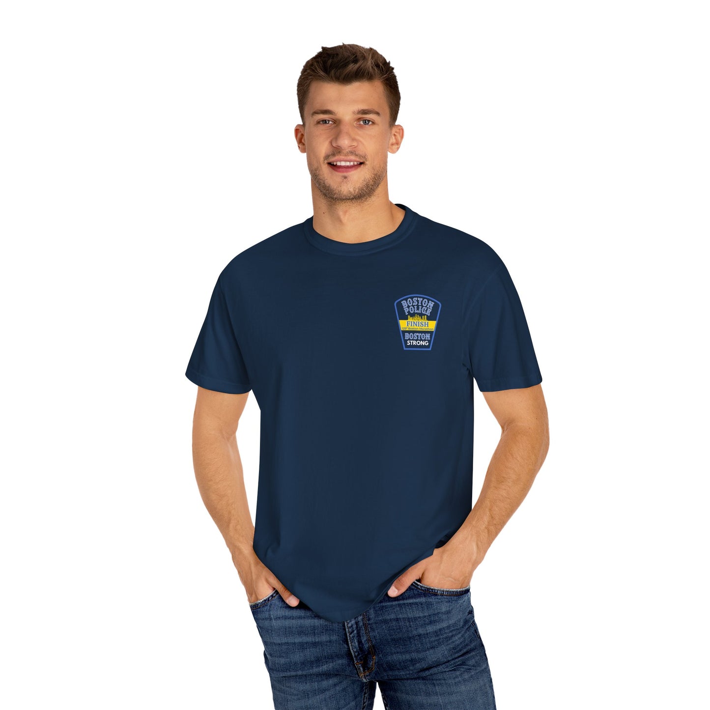 BLUE 26.2 COMFORT COLORS T-SHIRT