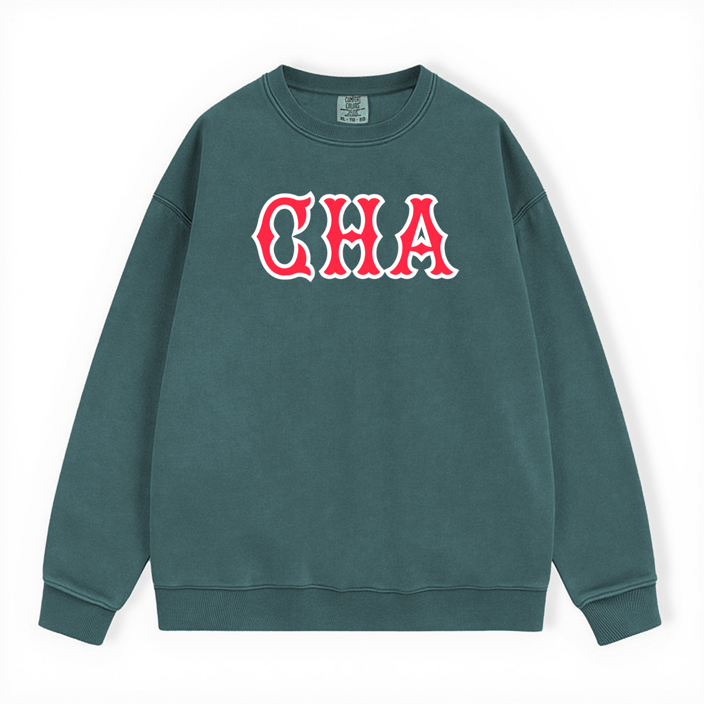 CHA SOX LETTERS CREWNECK