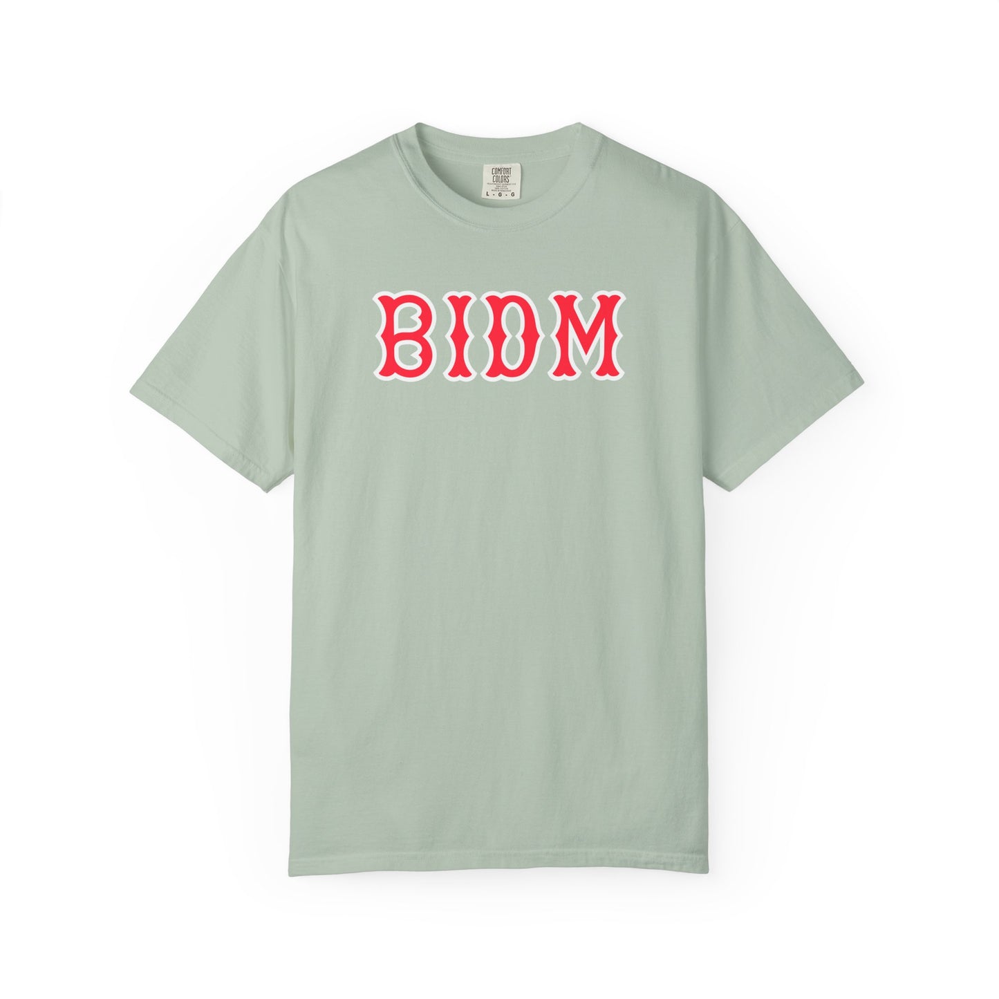BIDM SOX LETTERS TEE