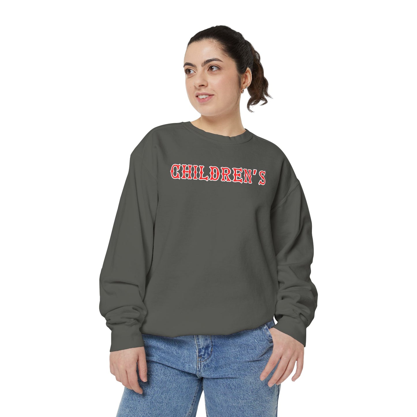 CHILDREN'S SOX LETTERS CREWNECK