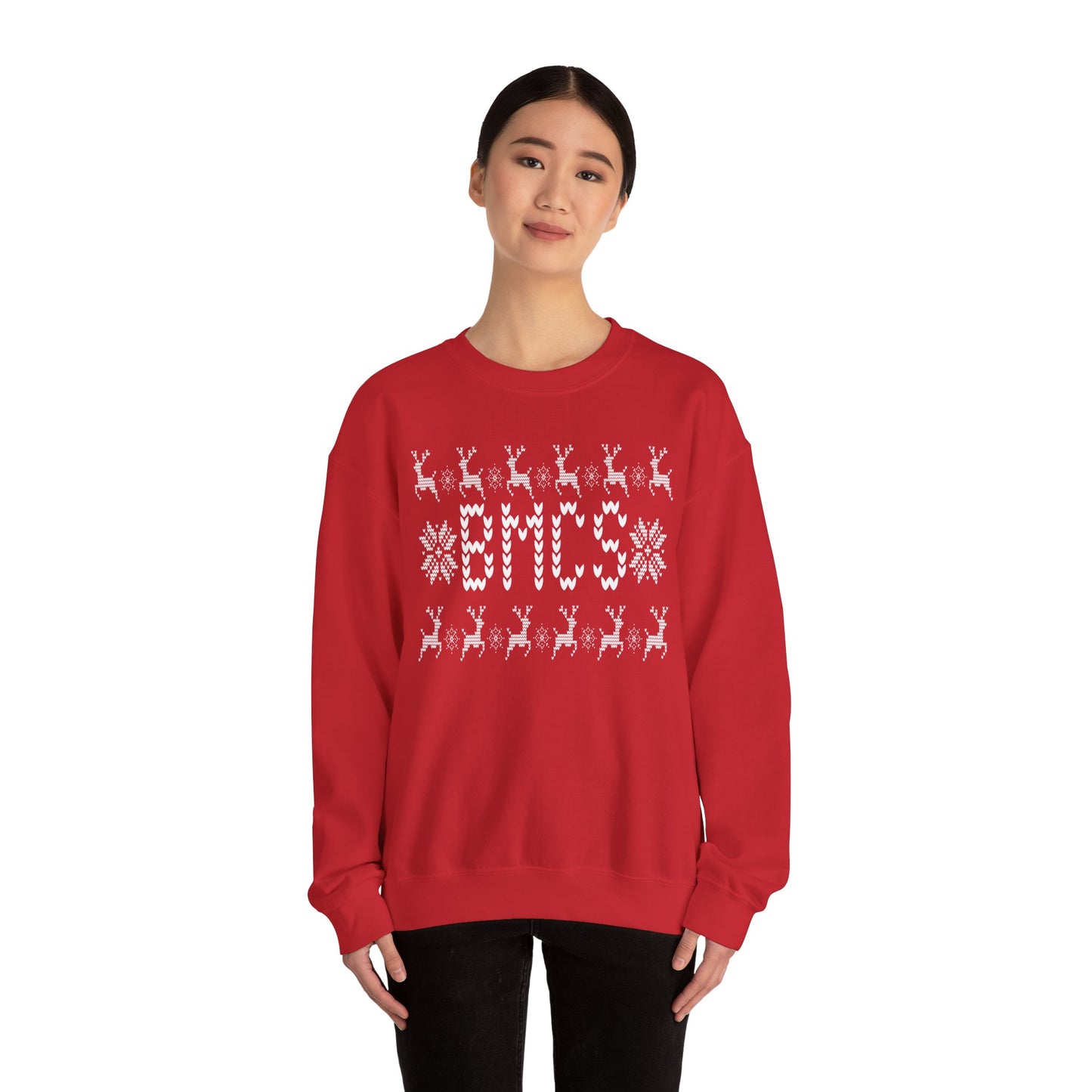 BMCS UGLY SWEATER HEAVY BLEND CREWNECK