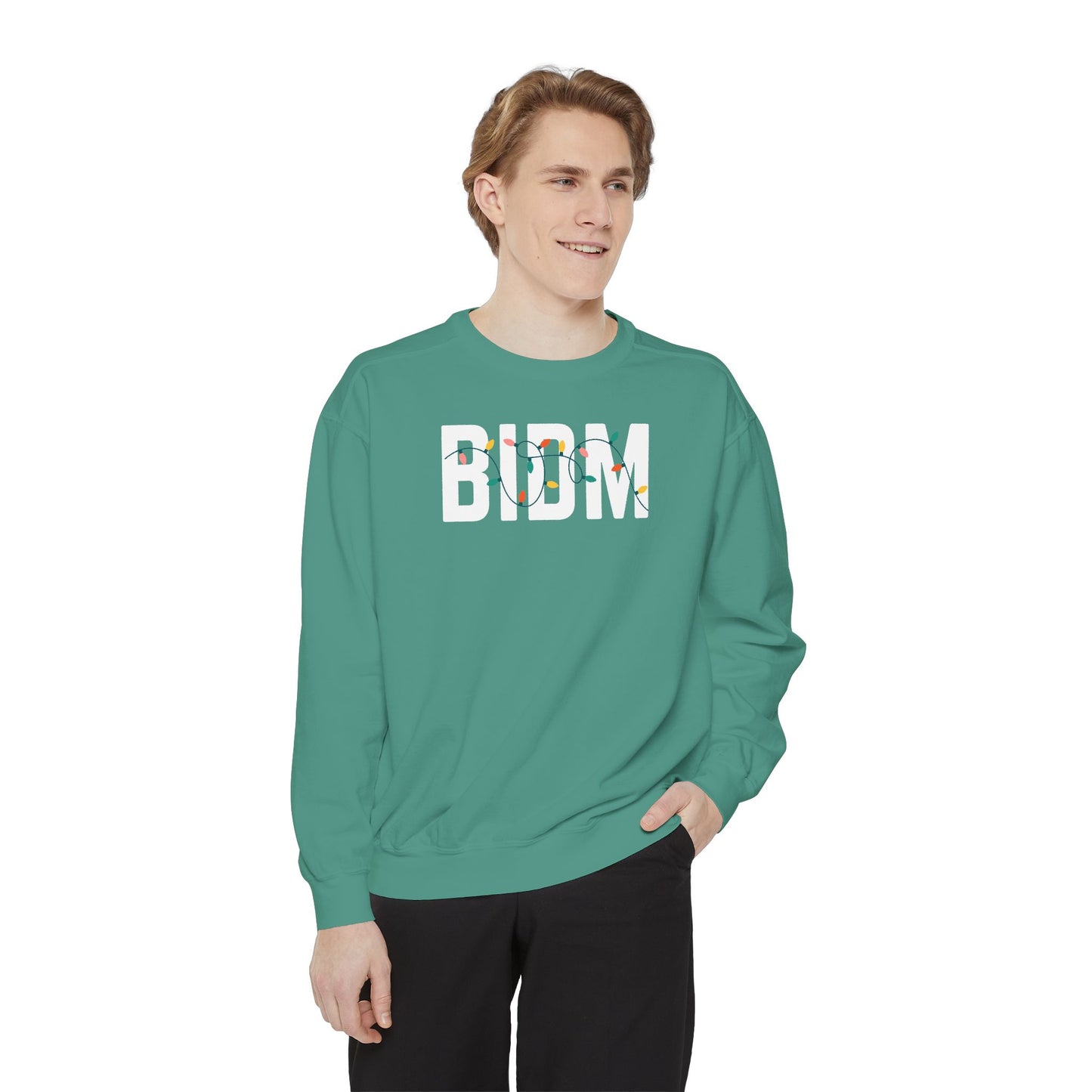 BIDM ALL STAFF HOLIDAY CREWNECK