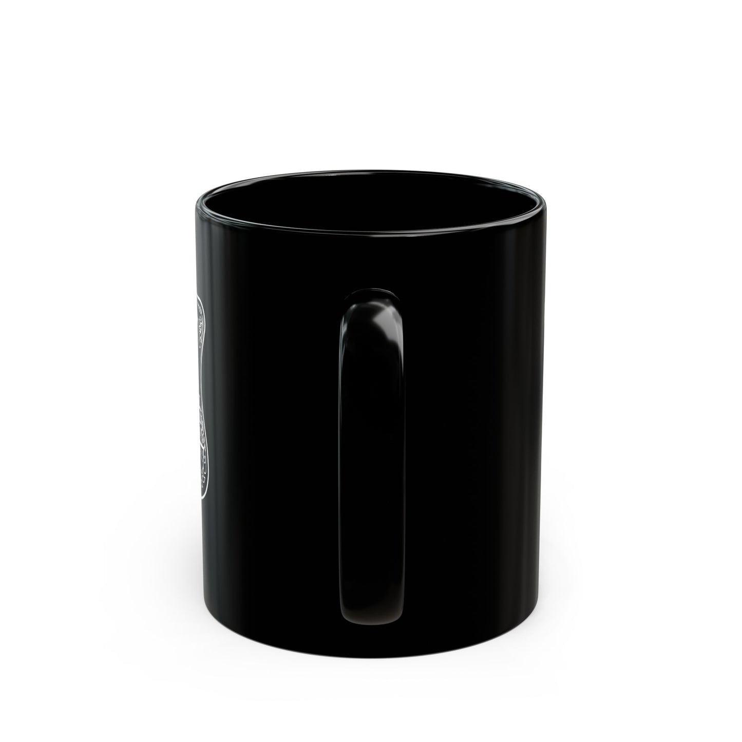 Black Boston Police Badge Mug