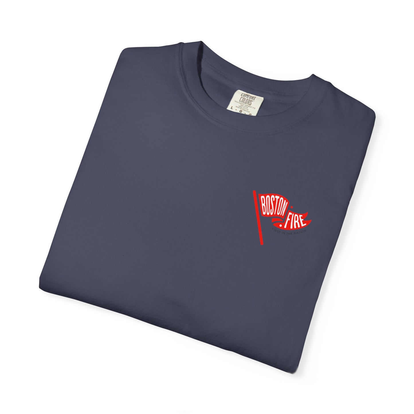 BOSTON FIRE FLAG T-SHIRT