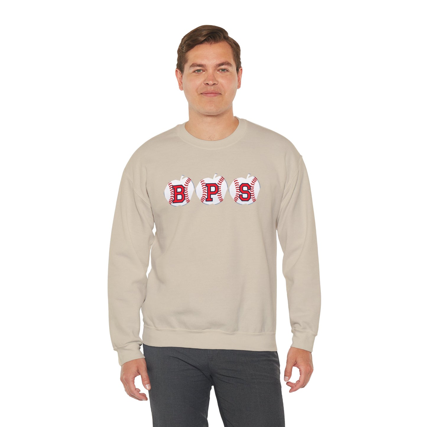 BPS APPLE GILDAN CREWNECK