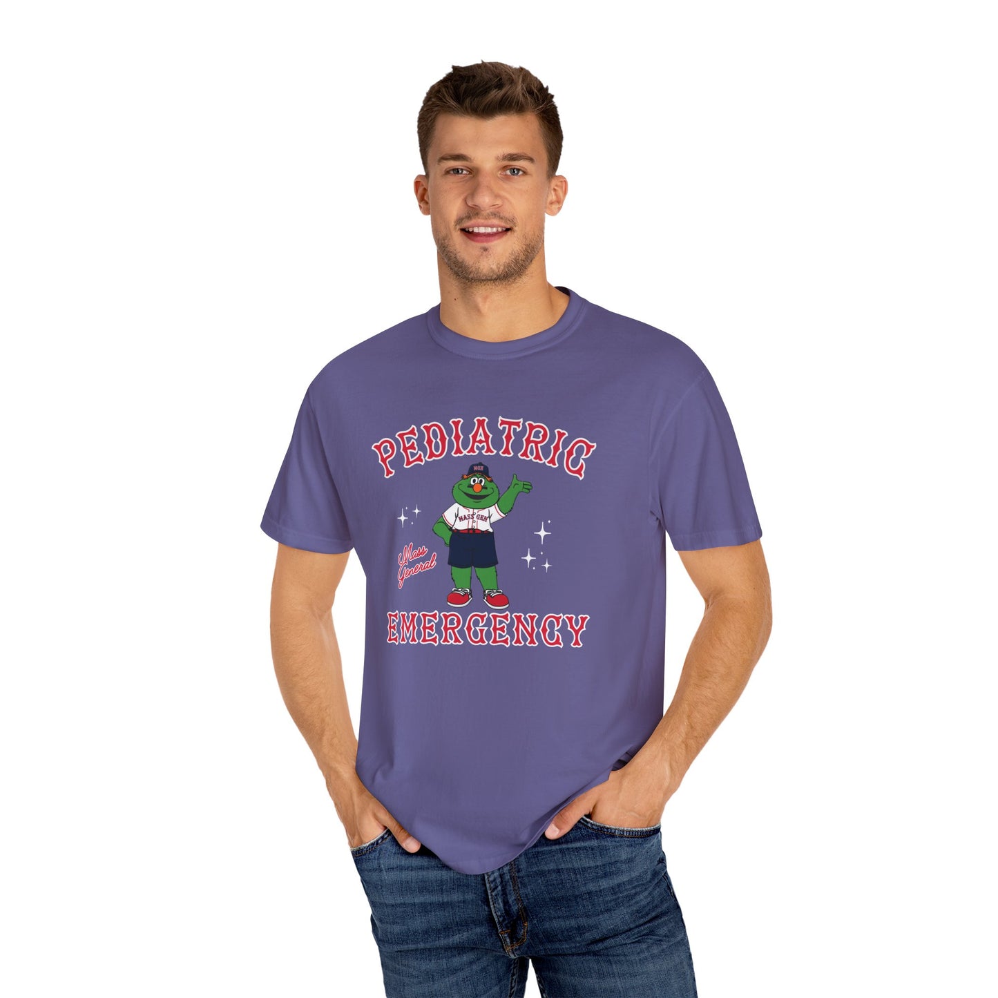 MGH PEDIATRIC EMERGENCY GREEN MONSTER T-SHIRT